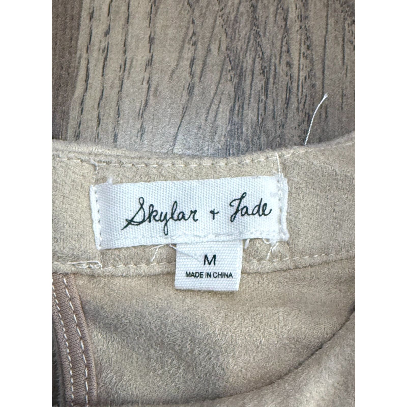 Velvet Skylar & Fade Tank Women Medium Brown Velvet Floral Stamp NWT Size M / US 6-8 / IT 42-44 - 5 Thumbnail