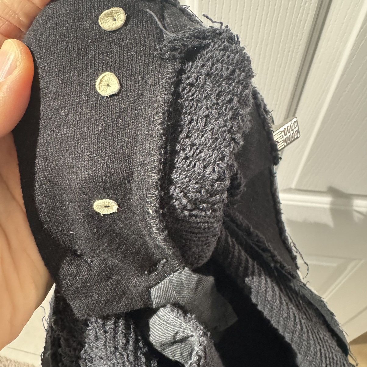 Individual Sentiments Individual Sentiments black raw-edge fitted trousers Size US 30 / EU 46 - 13 Thumbnail