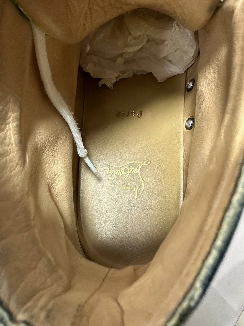 Christian Louboutin Christian Louboutin Rantus Orlato Flat Python Fresh Nappa Size US 11 / EU 44 - 16 Thumbnail