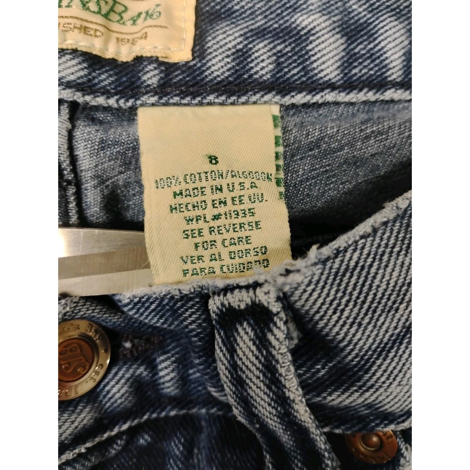 St. Johns Bay Saint Johns Bay (8) Womens Vintage Straight Blue Denim Jeans Size 30" / US 8 / IT 44 - 9 Thumbnail