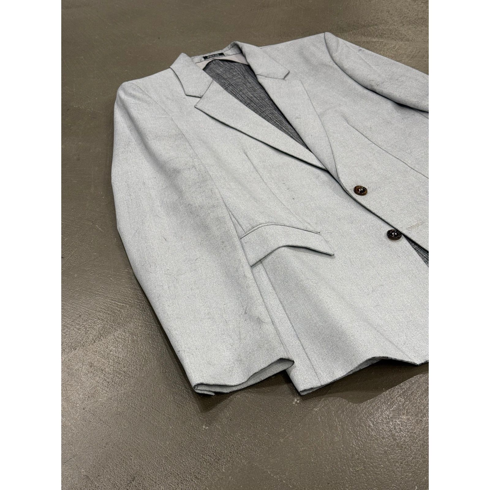 Maison Margiela 2013 Maison Margiela cracked painted tailored suit set Size XL / US 12-14 / IT 48-50 - 4 Thumbnail