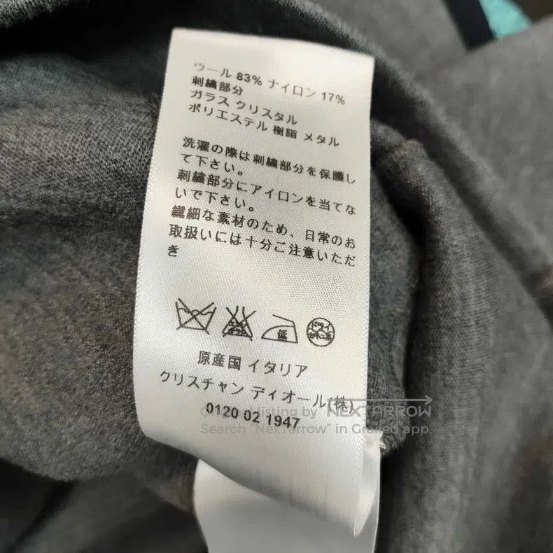 Dior Dior Woollen T-shirt Size XS / US 0-2 / IT 36-38 - 3 Thumbnail