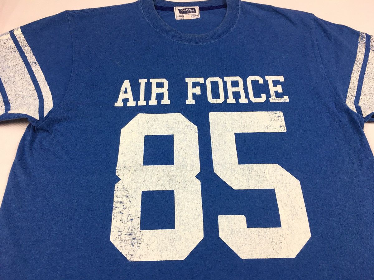 Pherrow's × Vintage Hype Vintage 90s Pherrow’s Air Force 85 Big Printed Tee Size US M / EU 48-50 / 2 - 3 Thumbnail