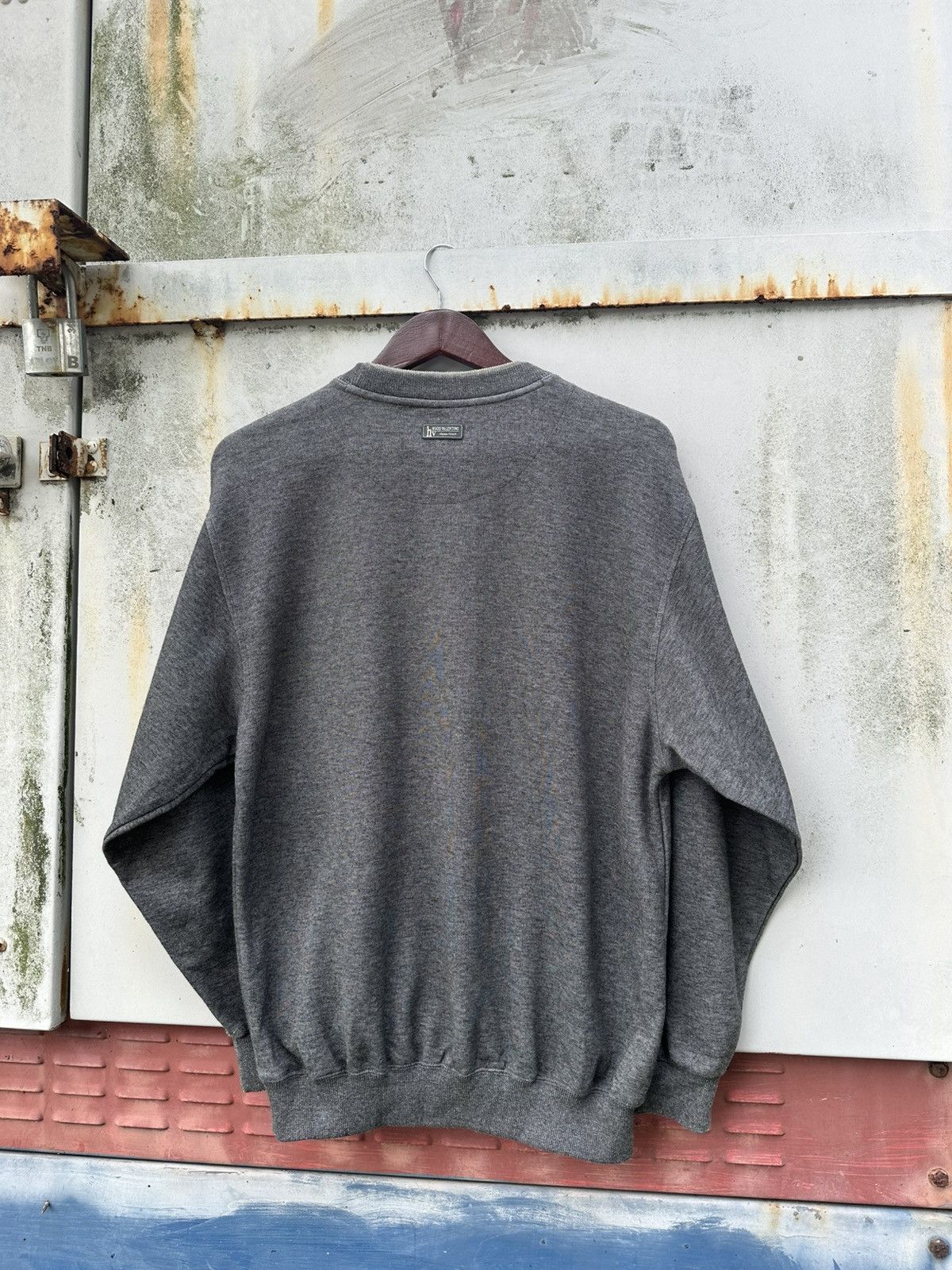 Hugo 👹Hugo Valentino Long Sleeves Crewneck Size US M / EU 48-50 / 2 - 6 Thumbnail