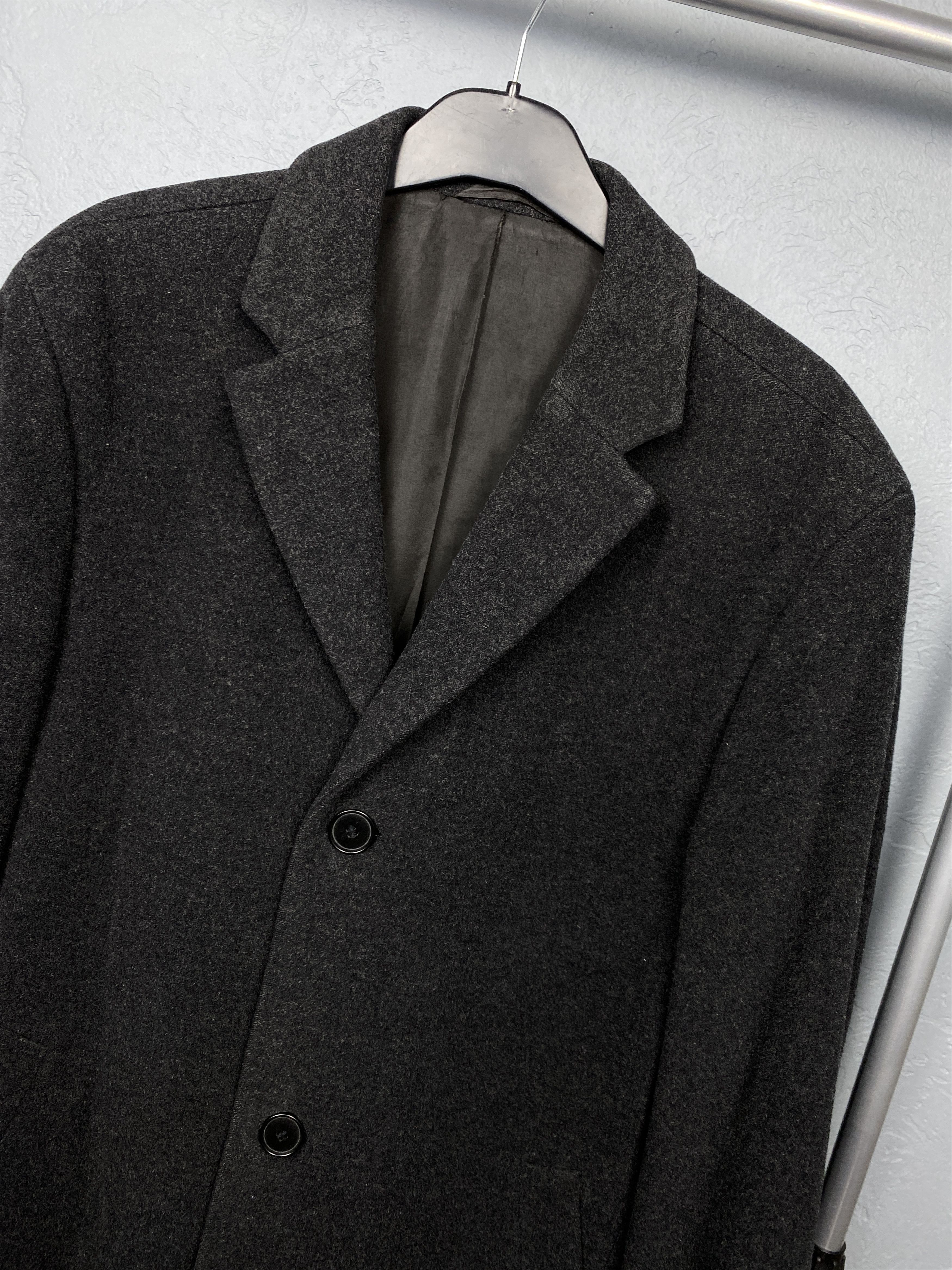 Hugo Boss Hugo Boss Vintage Mens Wool Coat Jacket Size US L / EU 52-54 / 3 - 2 Thumbnail