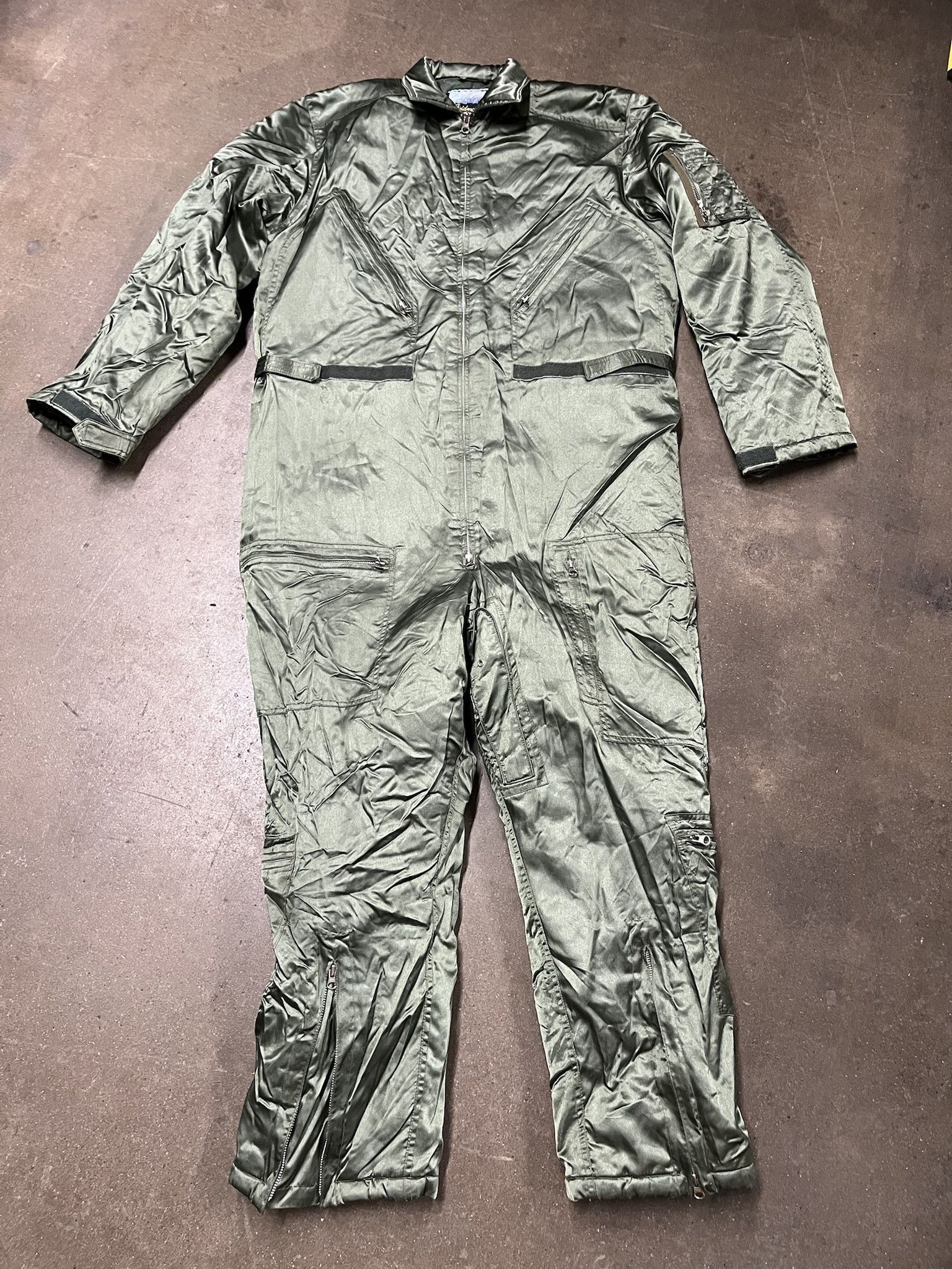 Vintage Vintage 1990s Fieldmaster Olive Quilted Snow Suit Coverall Size XL Size US XL / EU 56 / 4 - 1 Thumbnail