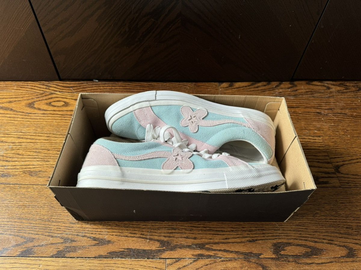 Converse × Golf le Fleur Converse One Star Ox Light Blue Pink Size US 10.5 / EU 43-44 - 5 Thumbnail