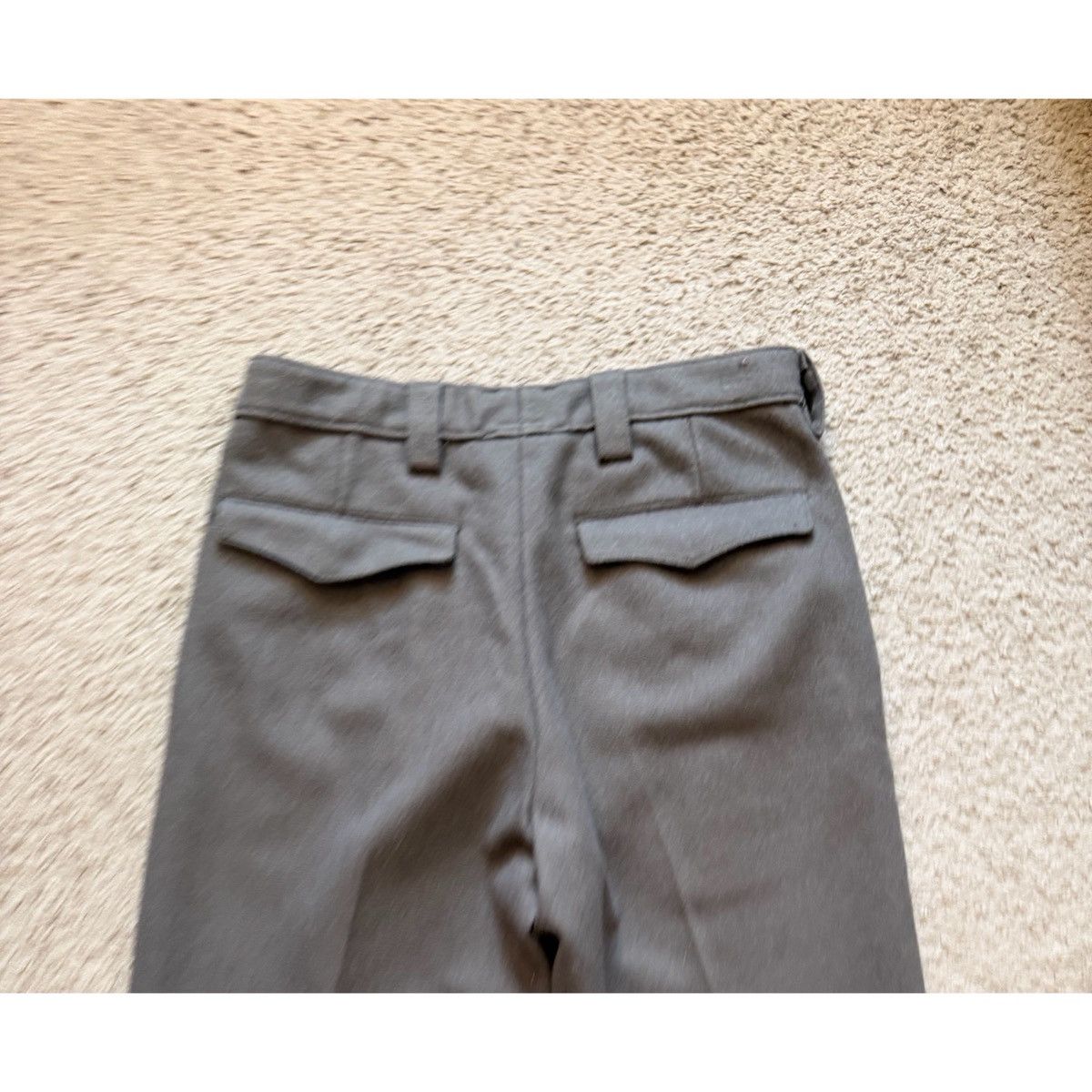 Vintage VINTAGE PLEATED GERMAN WOOL PANTS Size US 30 / EU 46 - 6 Thumbnail