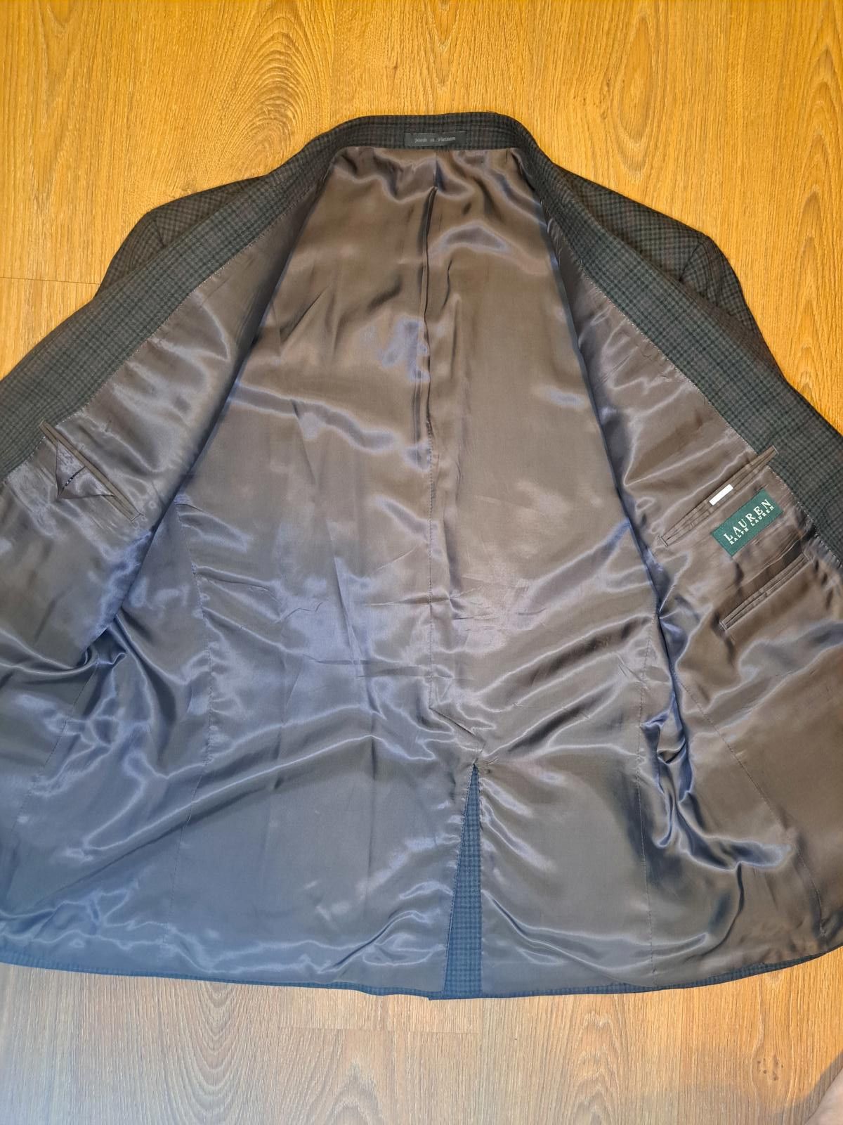 Polo Ralph Lauren Ralph Lauren Sport Coat 48R Green Multicolor Shepards Check Size 48R - 7 Thumbnail