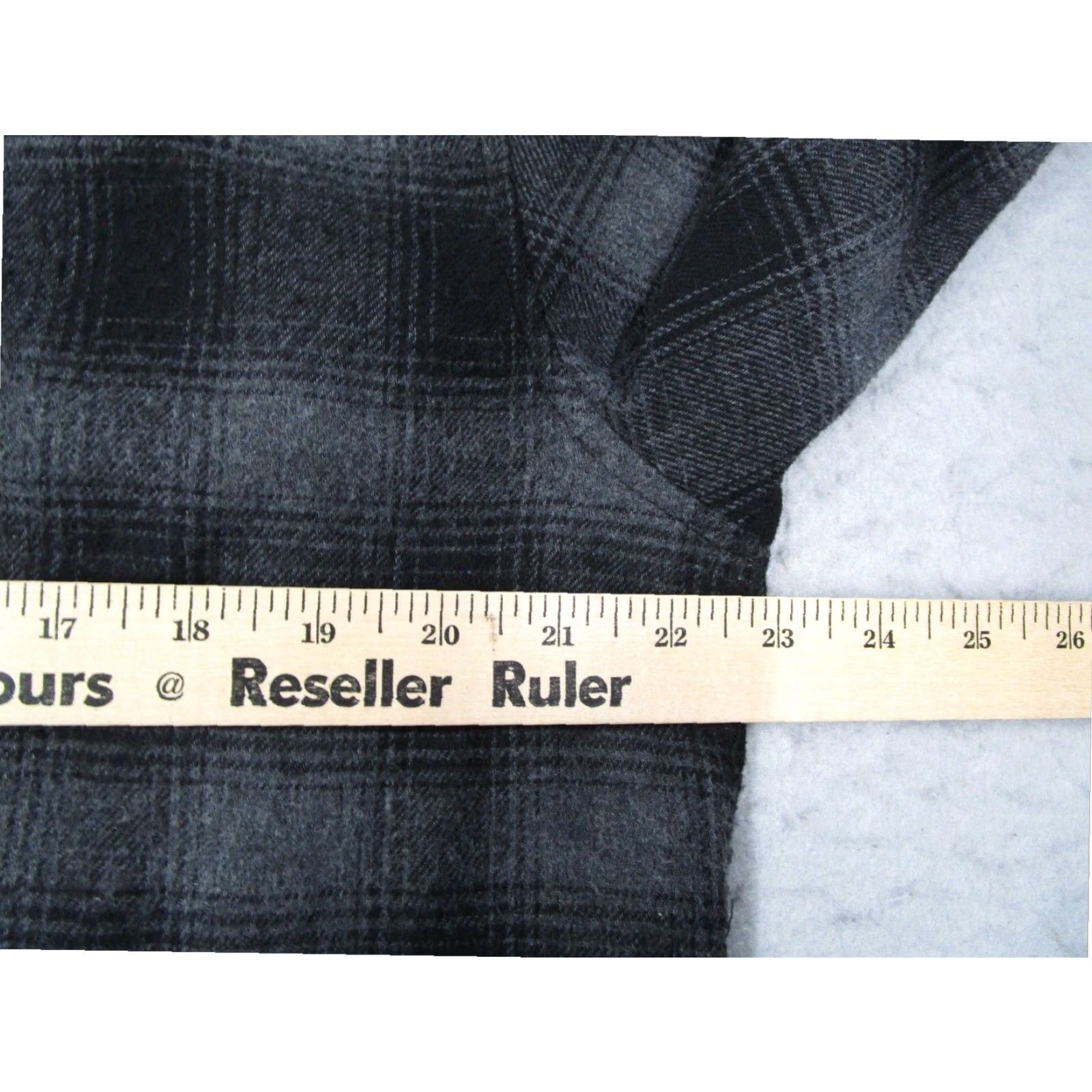 Vintage Fasthouse Customs Mens Gray Plaid Button Up Flannel Shirt Extra Large Size US XL / EU 56 / 4 - 6 Thumbnail