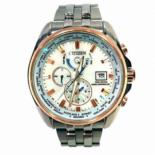 Citizen Citizen Citizen Eco-Drive Stainless Steel Men Watch Metal Other H820-T021701 DUTY FREE for USA Size ONE SIZE - 1 Thumbnail