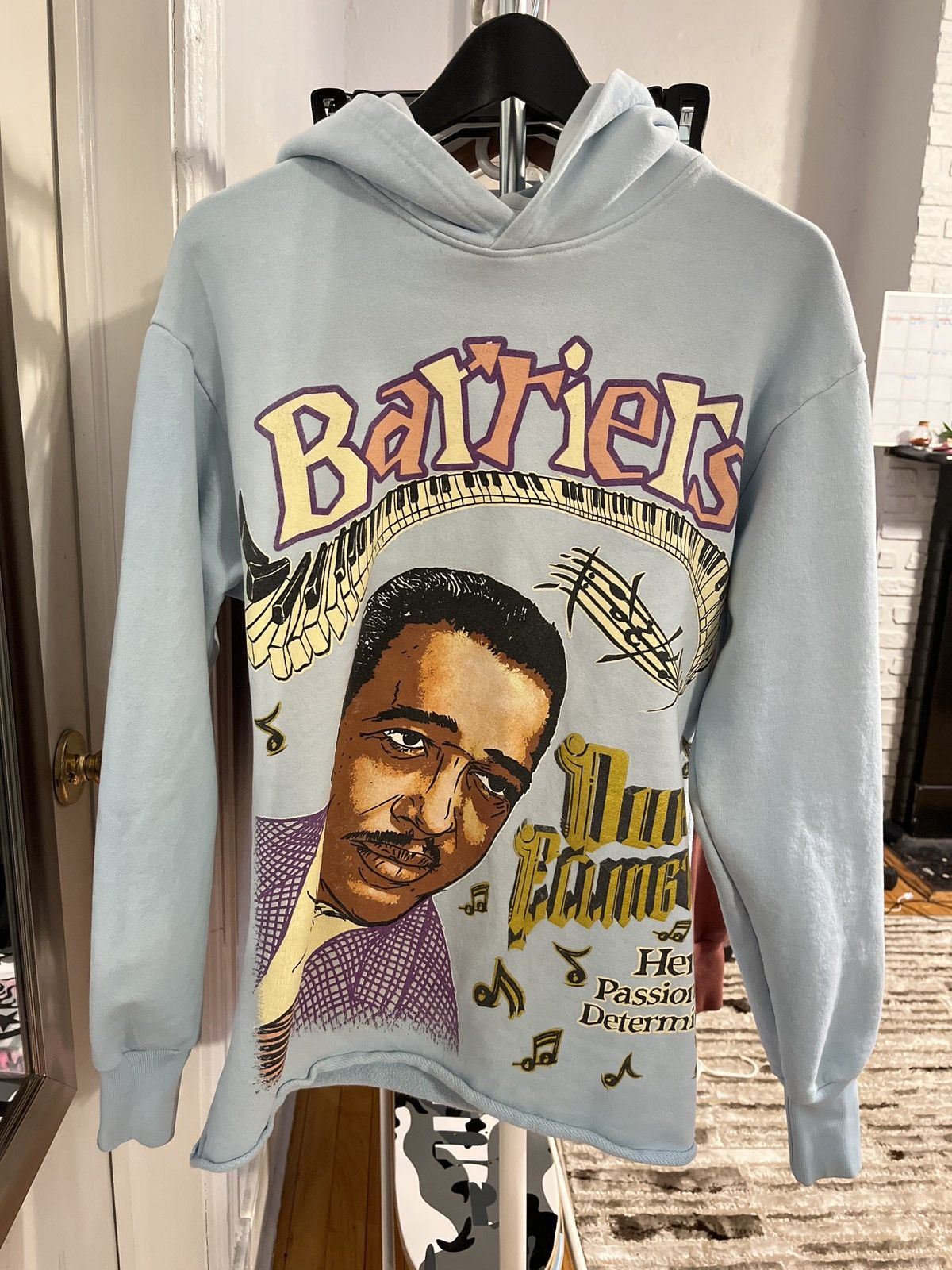 Barriers Barriers Reversible Duke Ellington Hoodie Sz S | Grailed