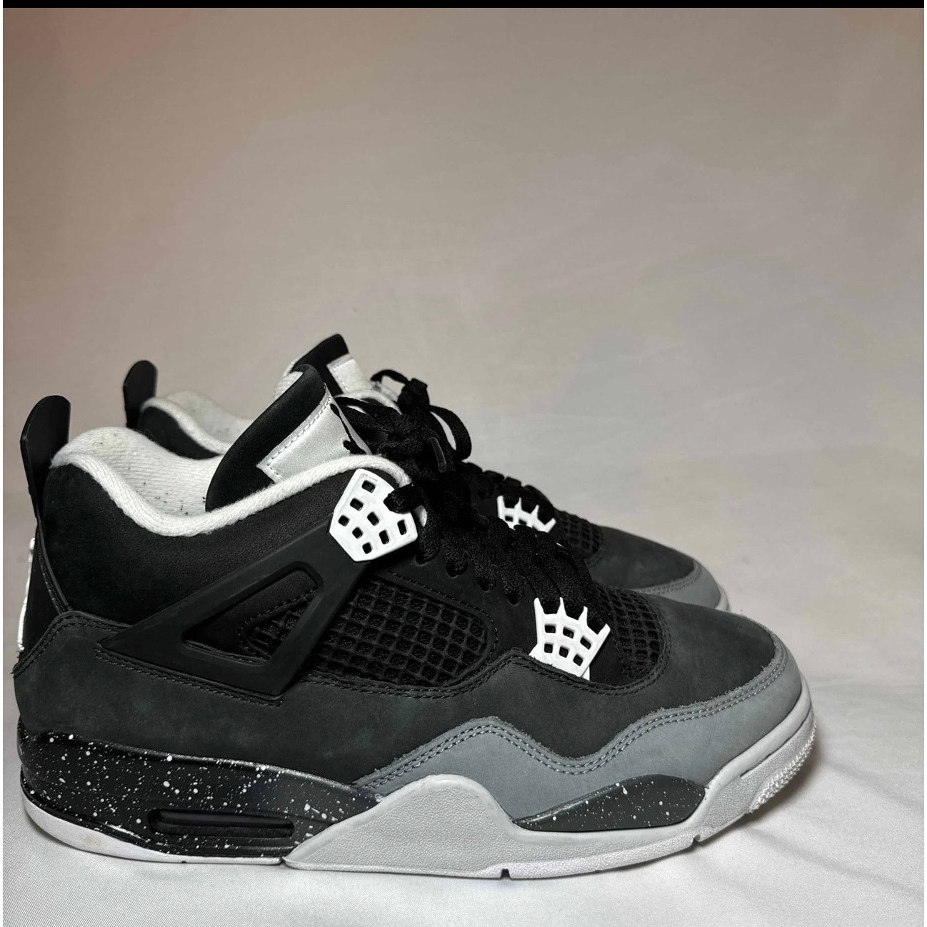 Jordan Brand × Nike Size 9.5 - Nike Air Jordan 4 Retro Fear 2024 Men's Shoes Size US 9.5 / EU 42-43 - 1 Thumbnail