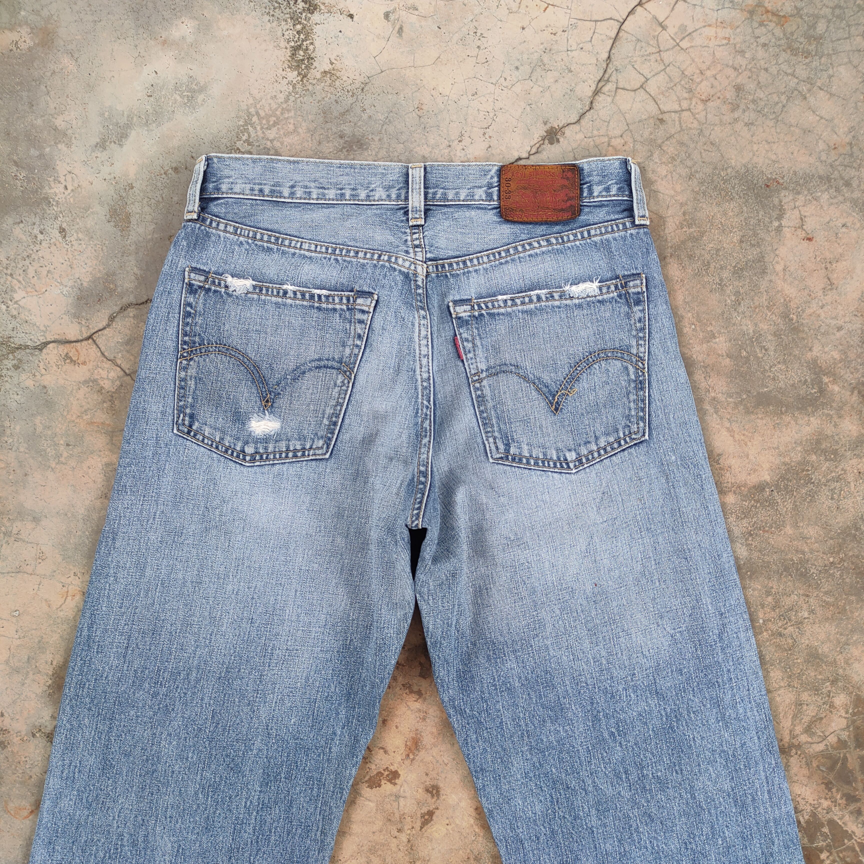 Levi's Vintage Clothing W30 VINTAGE LEVI'S 503 FADED DENIM JEAN PANTS Size US 30 / EU 46 - 9 Thumbnail