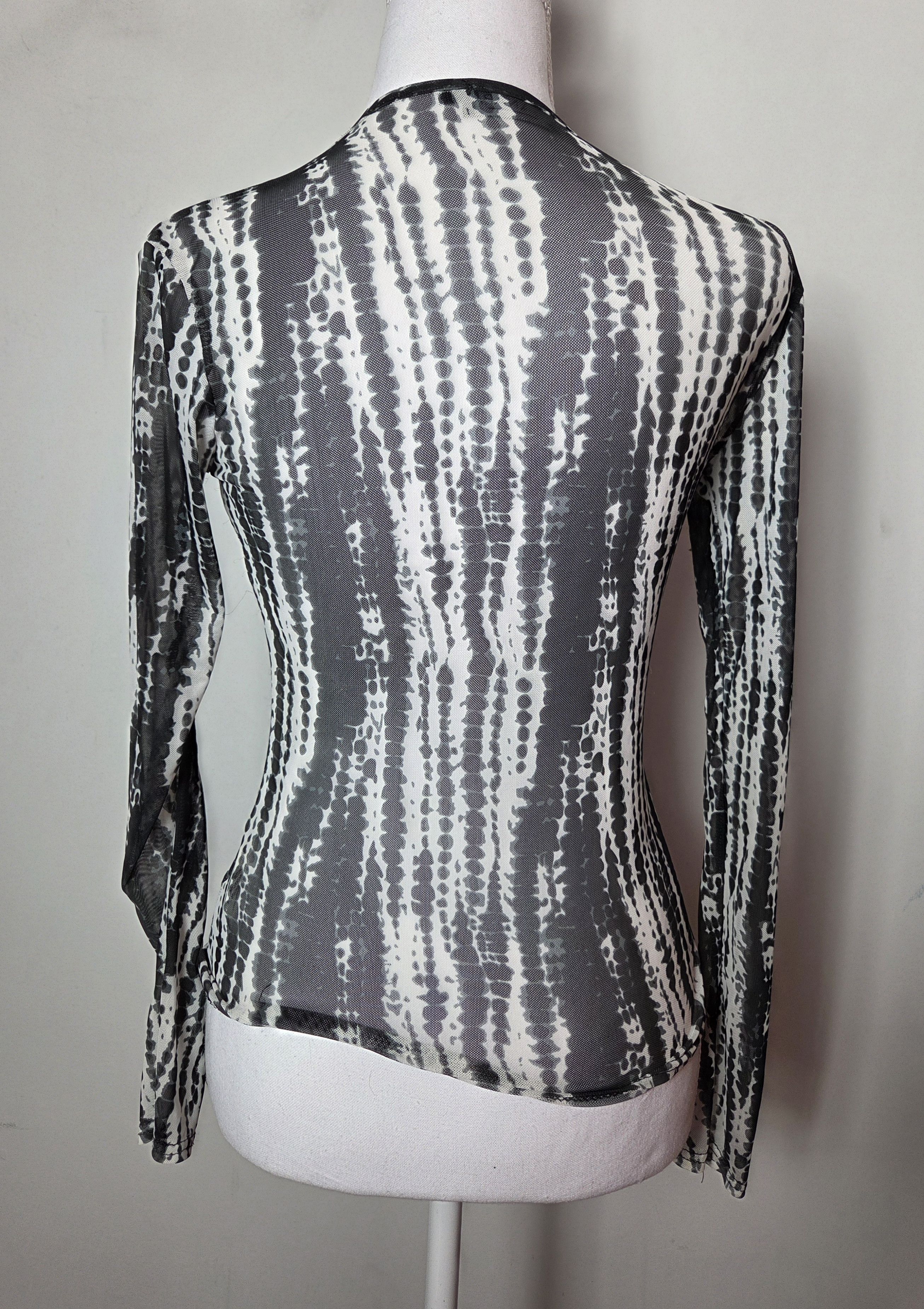 Hysteric Glamour Vintage mesh top goth emo avant garde japan Size S / US 4 / IT 40 - 4 Thumbnail