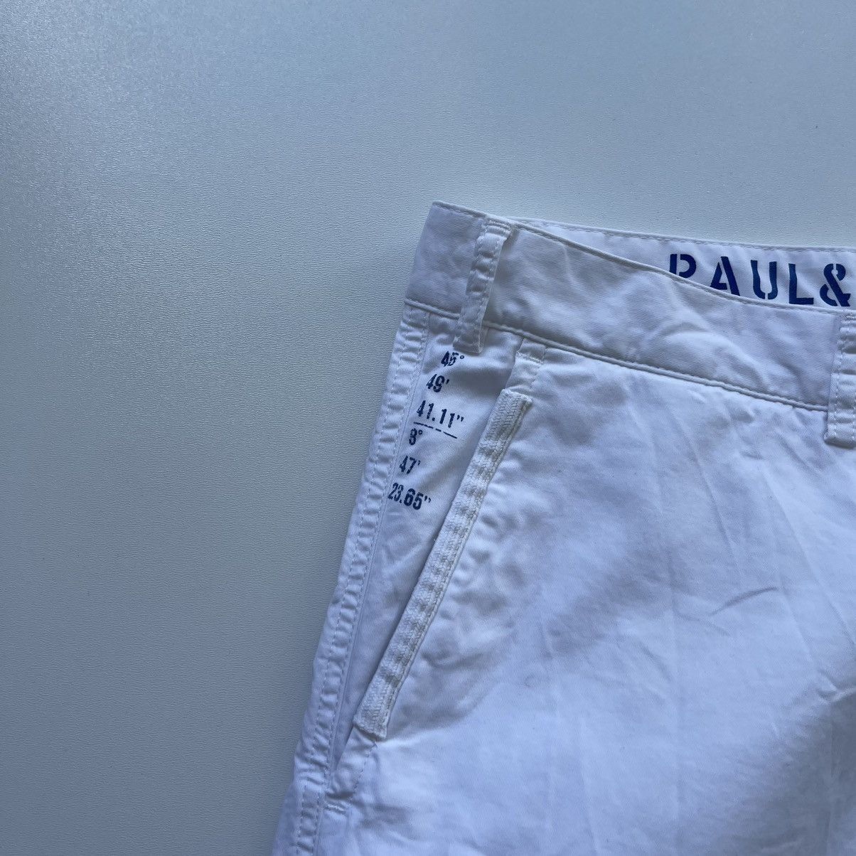 Paul & Shark Paul & Shark Yachting Royal Cotton Cargo Shorts White Size US 42 / EU 58 - 5 Thumbnail