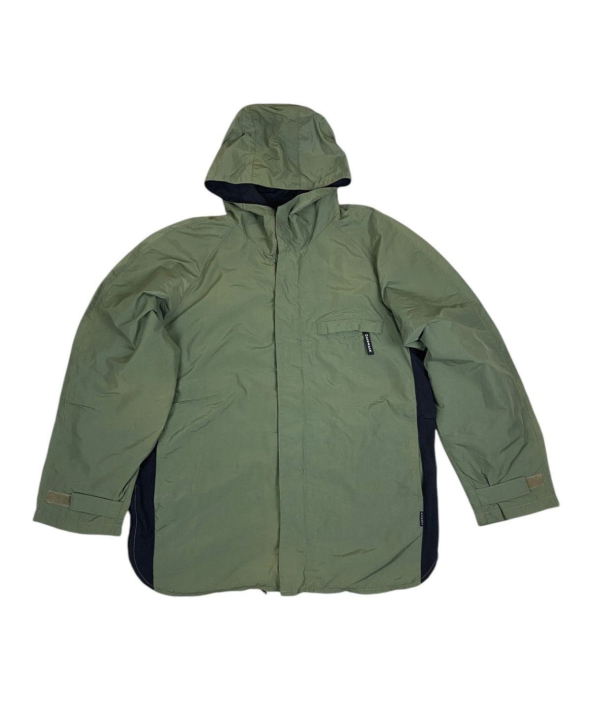 Airwalk Vintage Airwalk Green Hooded Windbreaker Size US L / EU 52-54 / 3 - 1 Thumbnail