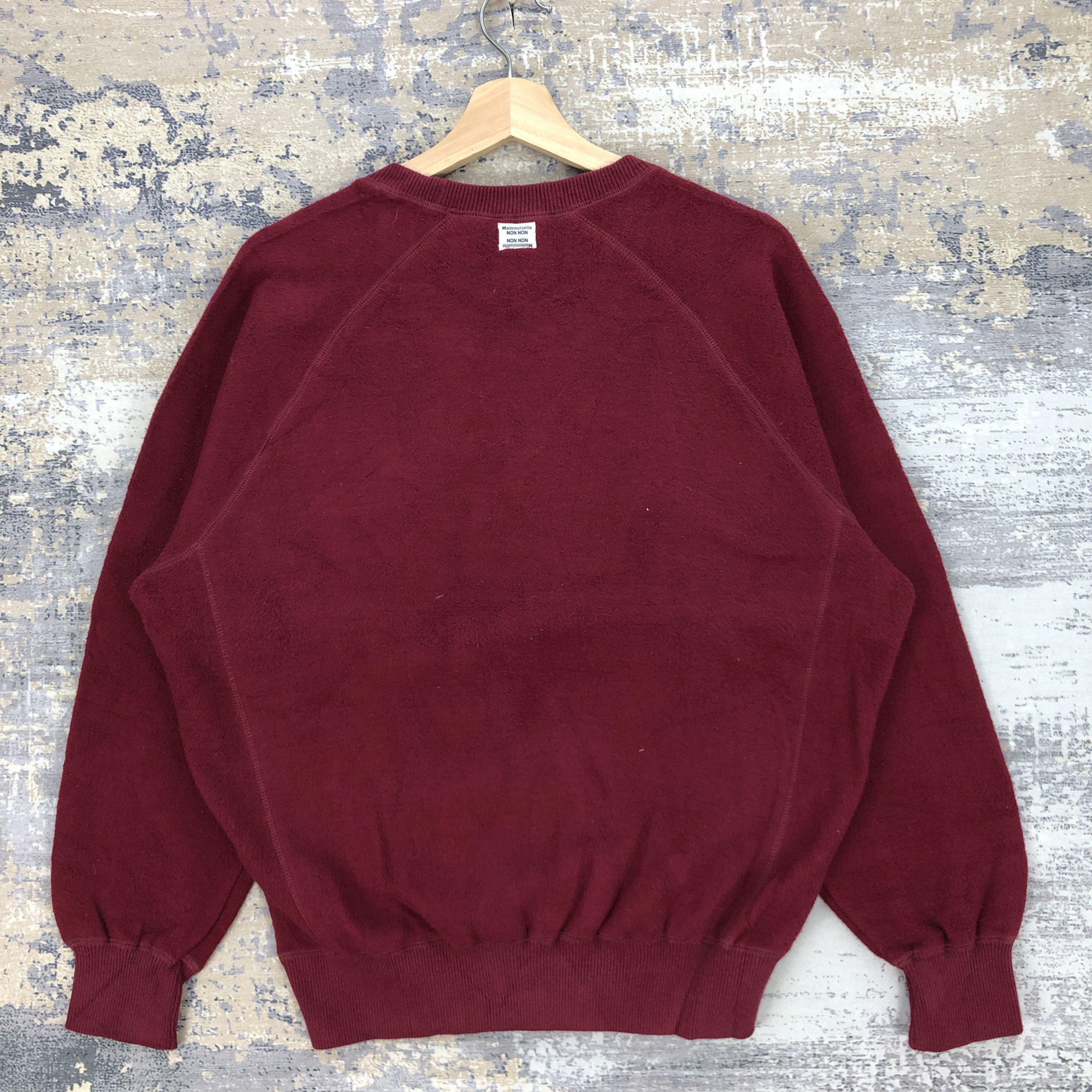Japanese Brand Vintage Mademoiselle Non Non Sweatshirt Japanese Sweater Size US XL / EU 56 / 4 - 2 Thumbnail