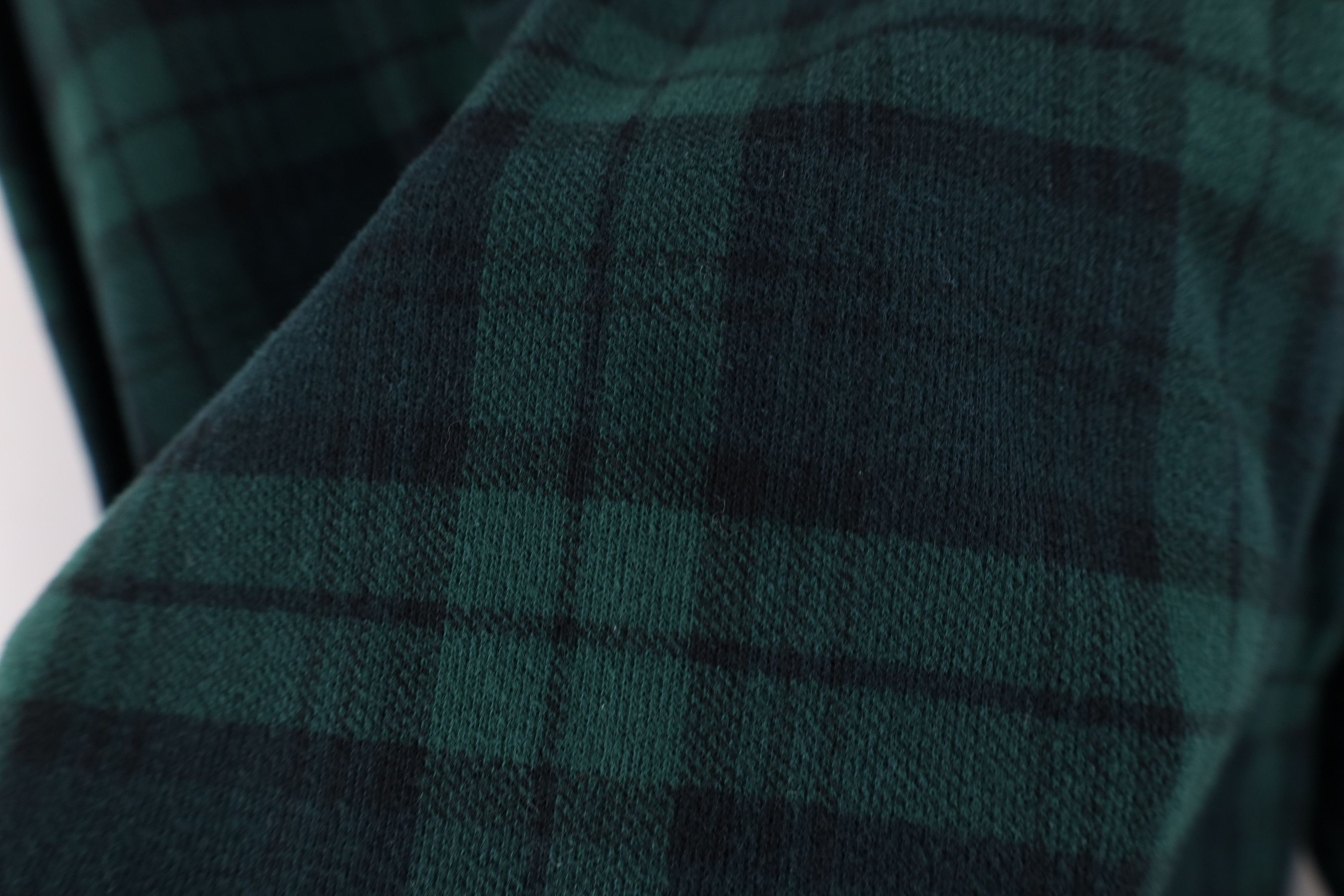 Ralph Lauren Vintage Y2K Ralph Lauren Ribbed 1/4 Half Zip Sweater Plaid Size US XXL / EU 58 / 5 - 7 Thumbnail