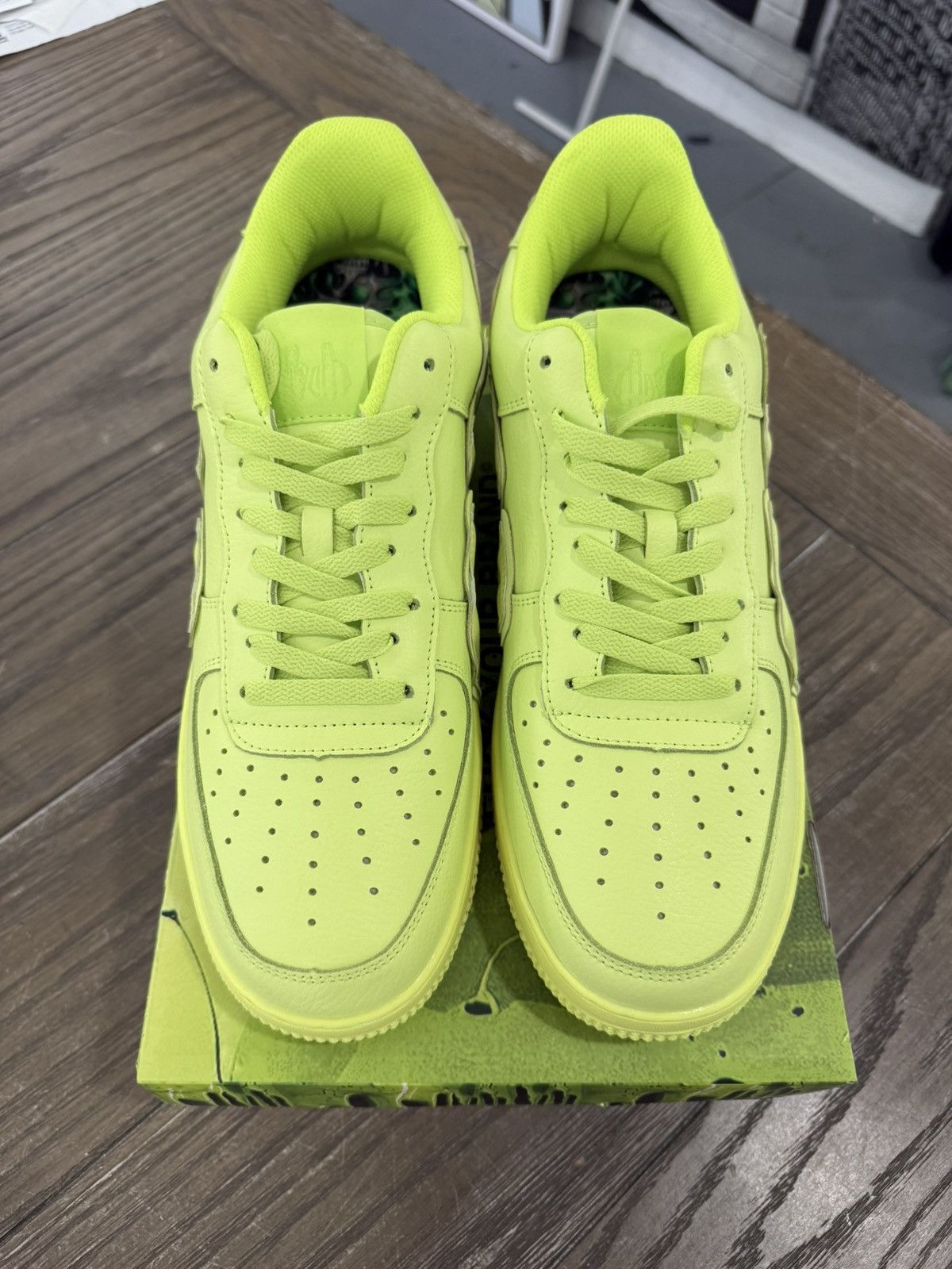 Designer 🖕🏻 FYB Fuck Your Brand FUCK OFF Slime AF1 CPFM Low Size 13 🖕🏻 Size US 13 / EU 46 - 7 Thumbnail