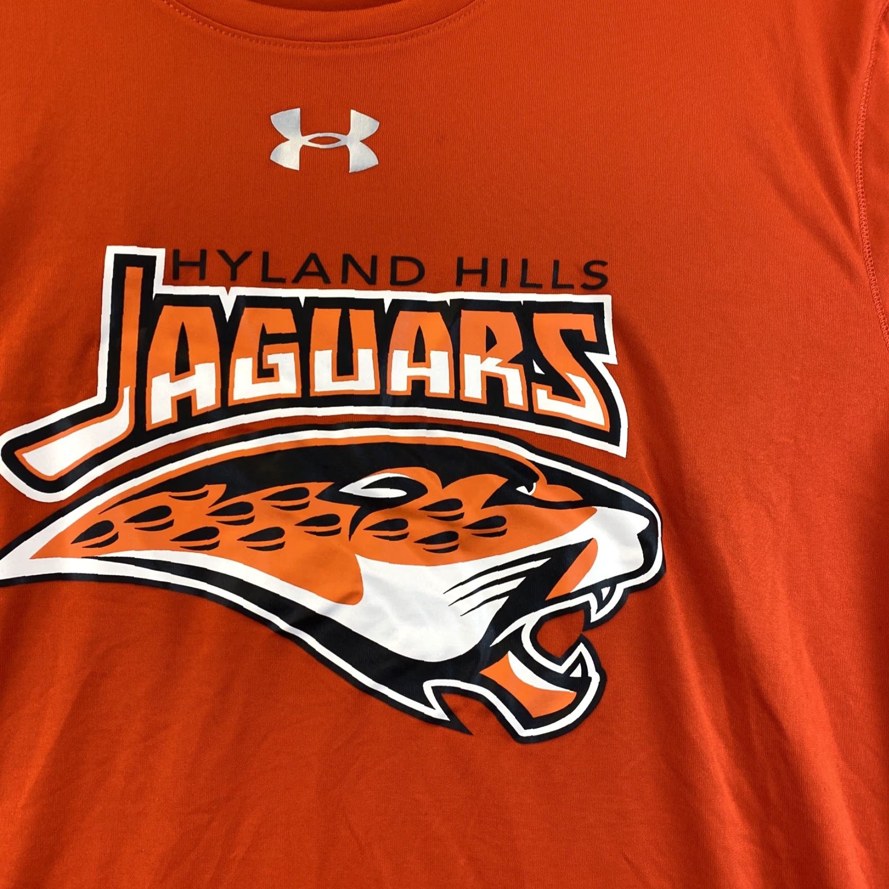 Under Armour Under Armour Men’s XL T Shirt Athletic Orange 91-17 Logo Short Sleeve Crew Neck Vintage No Size US XL / EU 56 / 4 - 2 Thumbnail