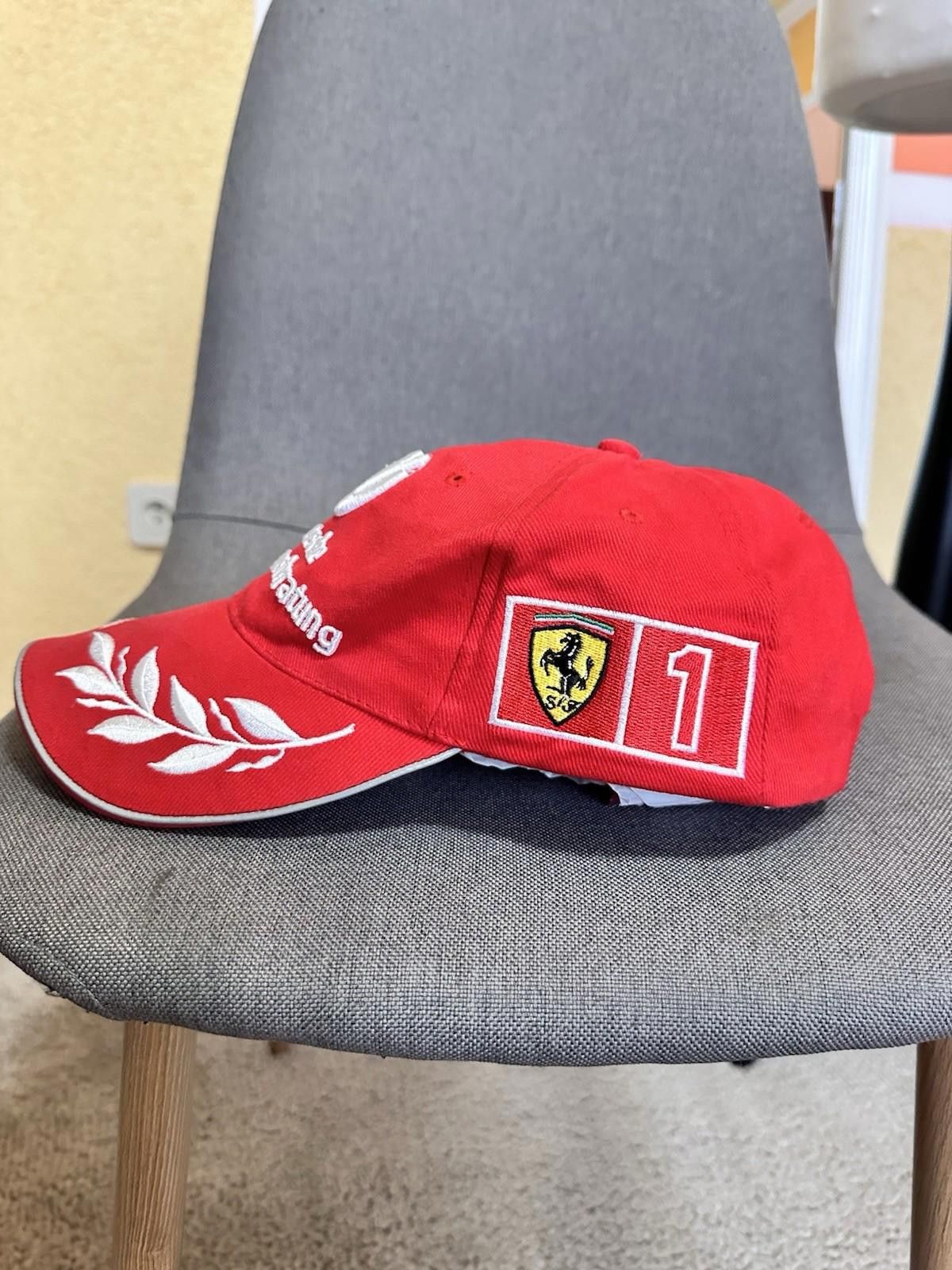 Ferrari Michael Schumacher Ferrari F1 Formula 1 One Cap Vintage Size ONE SIZE - 5 Thumbnail