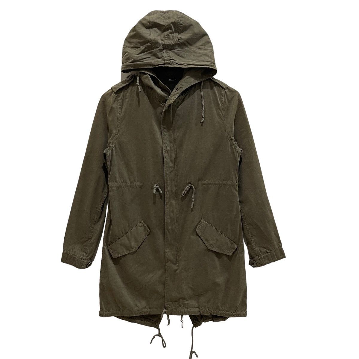 Alpha Industries × Vintage Vintage Alpha Industries Hoodie Parka Jacket Size US S / EU 44-46 / 1 - 1 Thumbnail