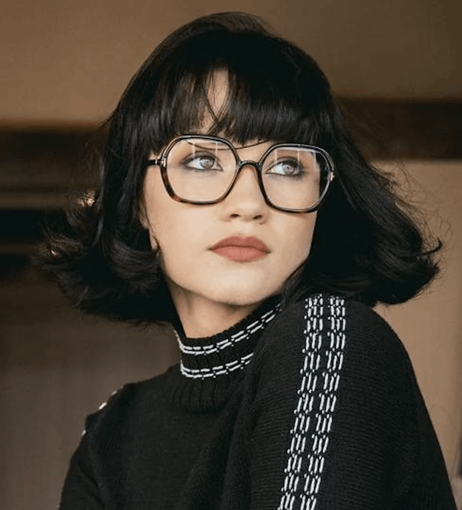 image of New Tom Ford Ft5814 - 053 Eyeglasses in Brown, Women's