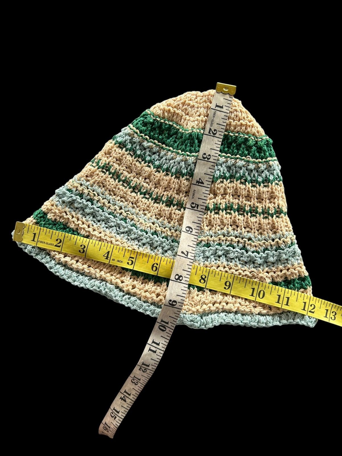 Japanese Brand × Kapital × Vintage Crochet Knitted Handmade Hats Rare ☠️☠️ Size ONE SIZE - 6 Thumbnail