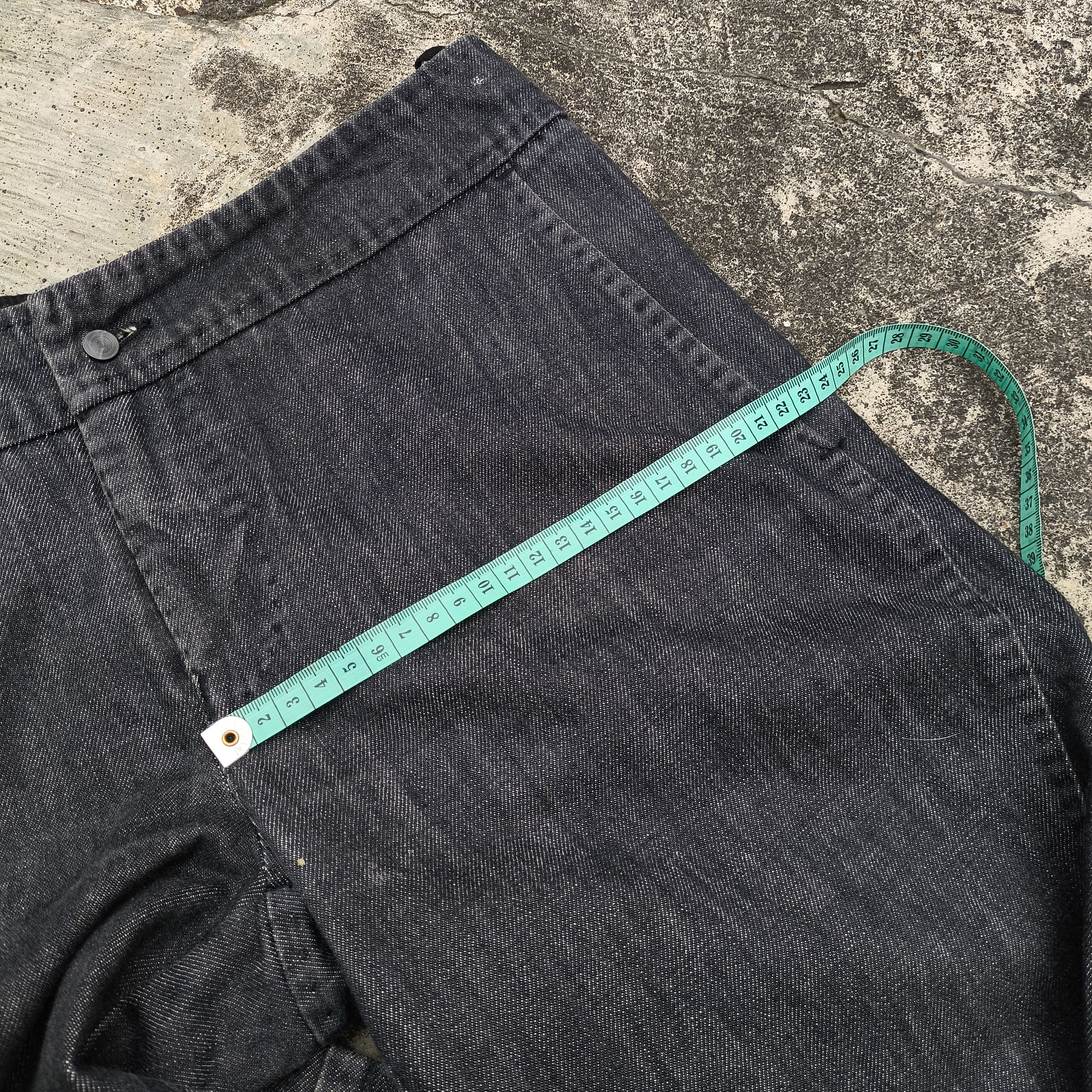 Gucci Gucci denim jeans pants bottom solid gray Size US 31 - 13 Thumbnail