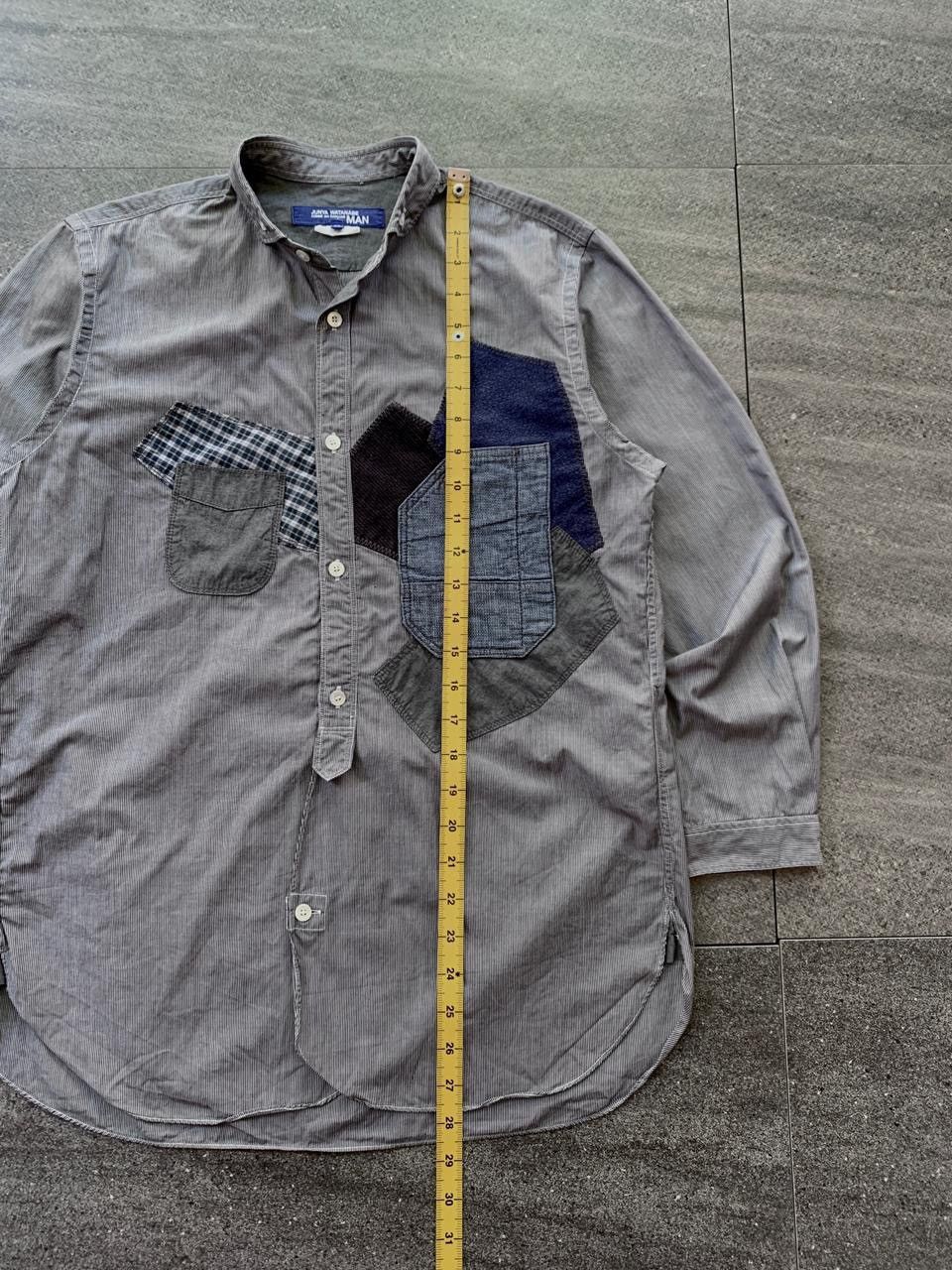 Junya Watanabe FREE TAX! Multi Fabric Patchwork Ls Shirt Size US S / EU 44-46 / 1 - 13 Thumbnail