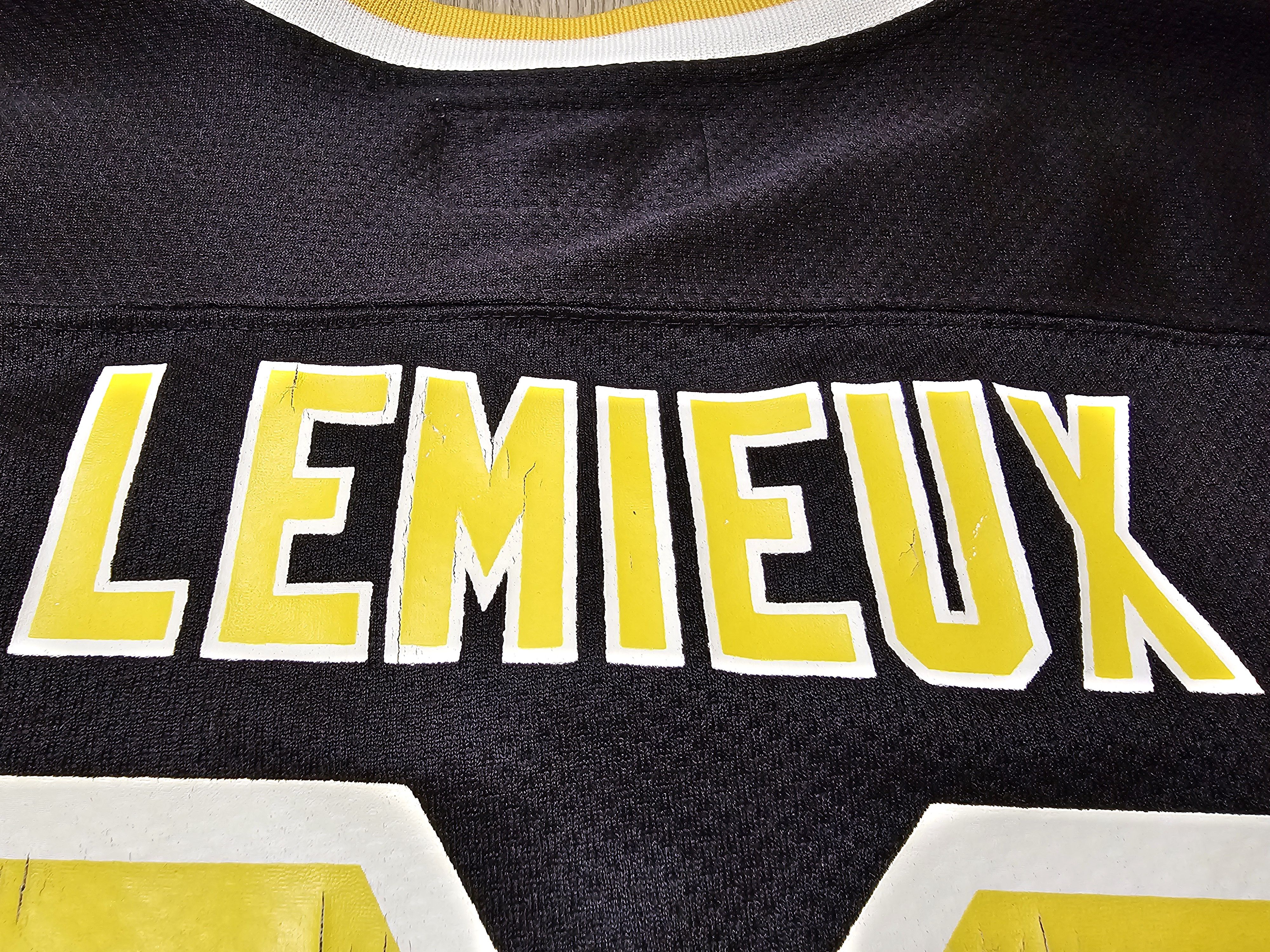 Starter × Vintage PITTSBURGH PENGUINS HOCKEY JERSEY STARTER SHIRT LEMIEUX Size US XL / EU 56 / 4 - 6 Thumbnail