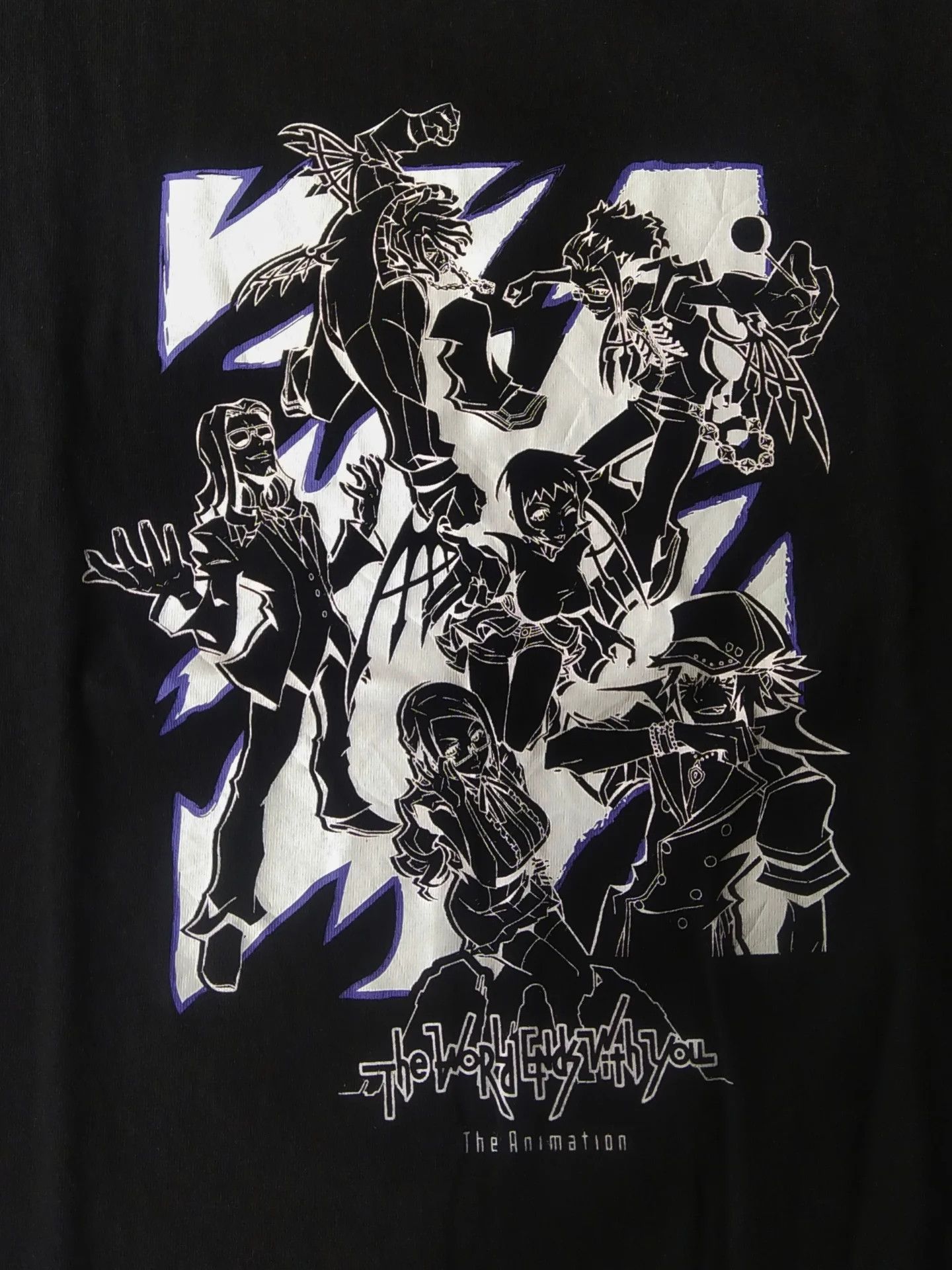Anime The World Ends With You The Animation Anime Game Tee Size US M / EU 48-50 / 2 - 2 Thumbnail