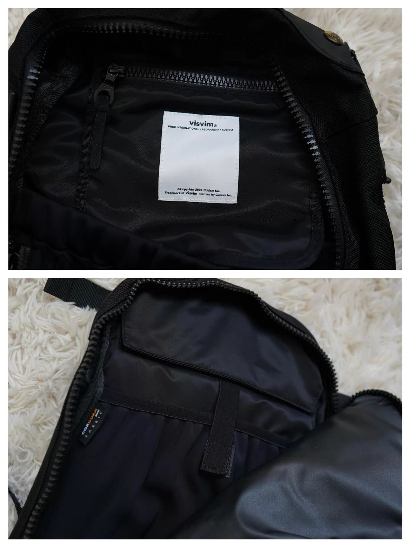 Visvim visvim 12aw ballistic 20L backpack riri black A+ Size ONE SIZE - 8 Thumbnail