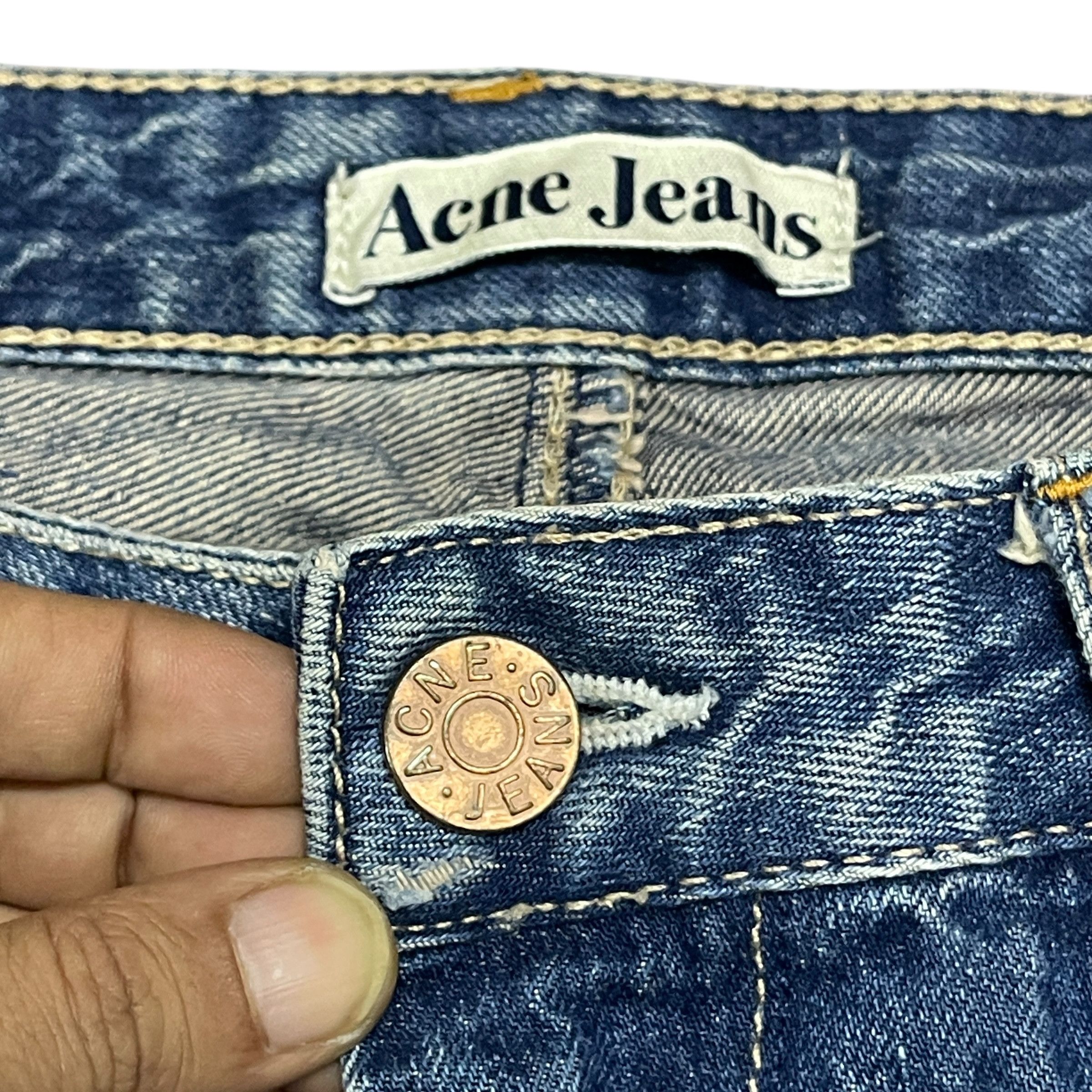 Acne Studios Archival Acne Studios Slim Fit Denim Jeans Size US 31 - 4 Thumbnail