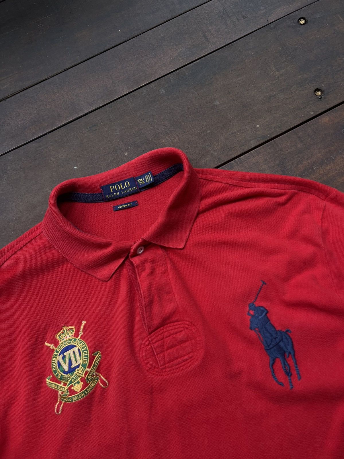 Ralph Lauren 00’s POLO RALPH LAUREN Y2K OLD MONEY RARE TEE Size US XXL / EU 58 / 5 - 2 Thumbnail