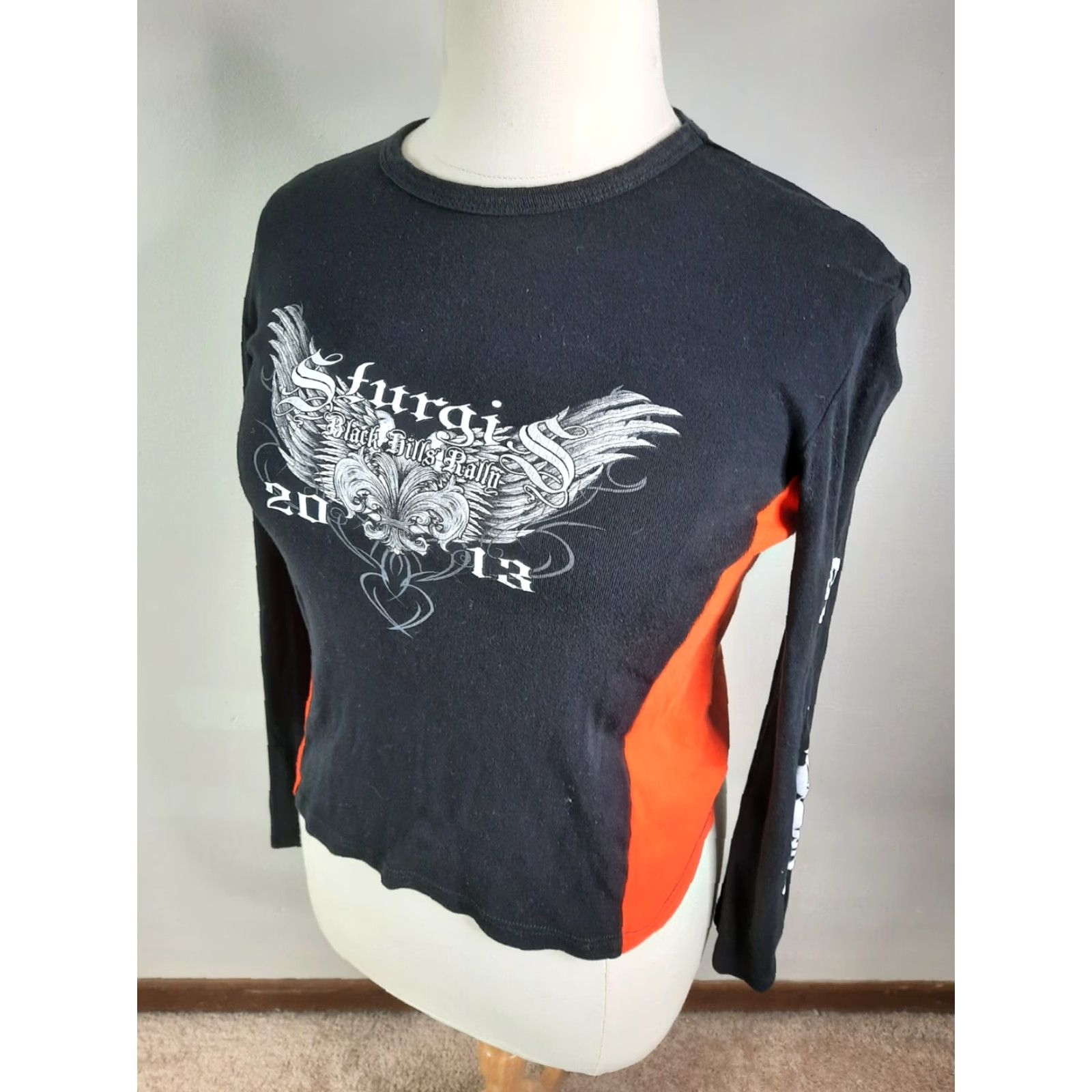 Vintage VINTAGE Sturgis Rally 2013 Graphic Crewneck Long Sleeve T-Shirt Women's XXL USA Size XXL / US 16-18 / IT 52-54 - 4 Thumbnail