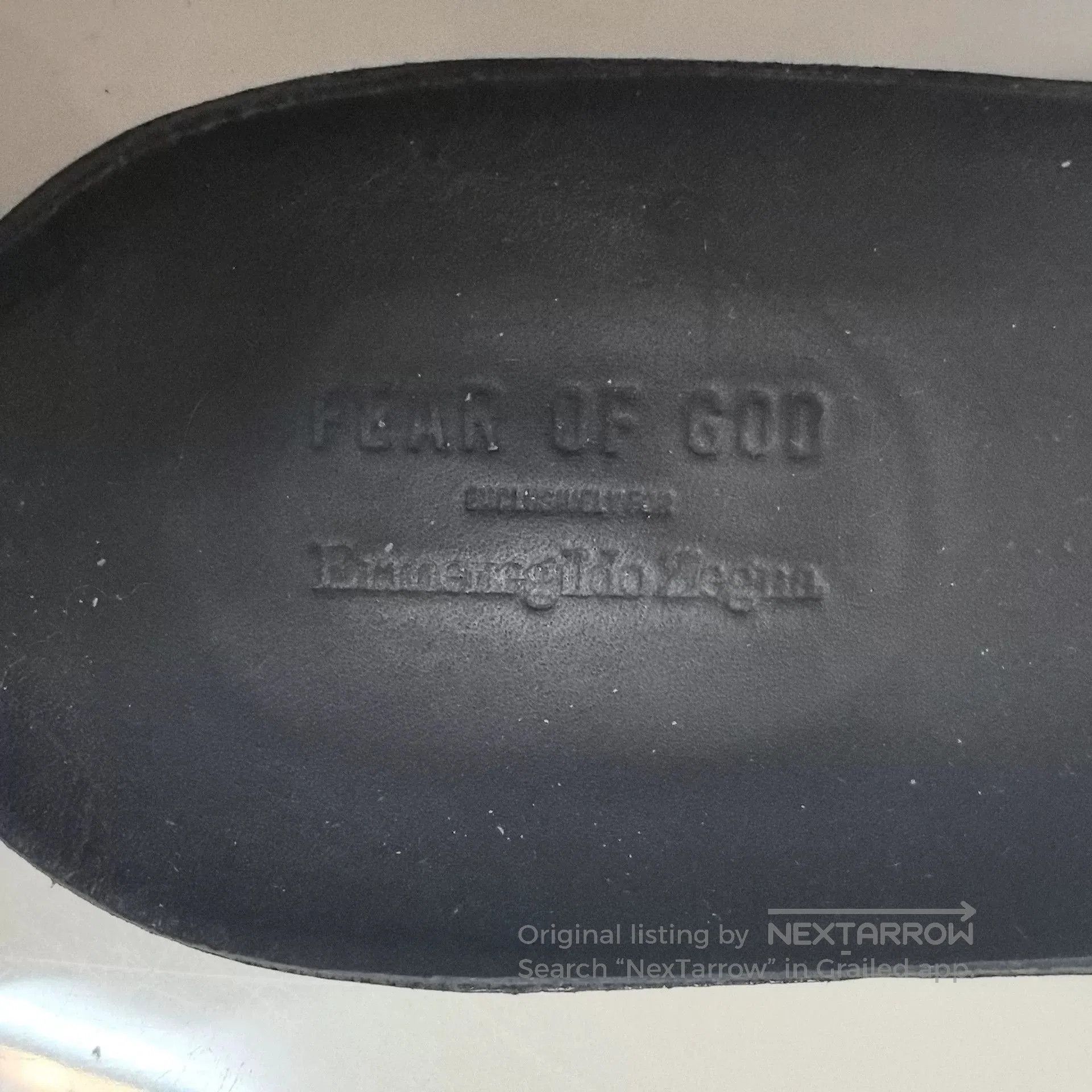 Japanese Brand Fear of God x Zegna Suede Men's Sneakers. Size US 7.5 / EU 40-41 - 5 Thumbnail