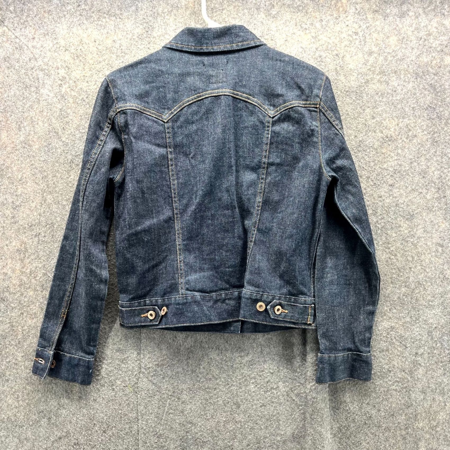 Gap Gap Denim Jacket Women Small Ladies Blue Indigo Vintage Trucker Button Down Vtg Stretch Size S / US 4 / IT 40 - 2 Thumbnail