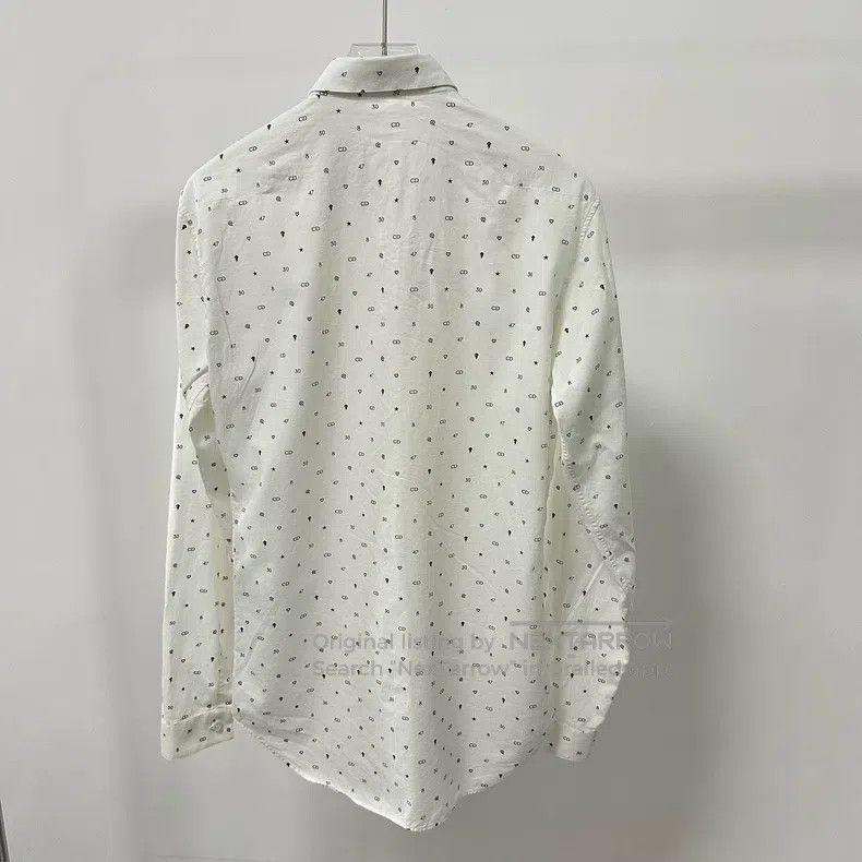 Dior Dior Size 37 Full-print logocd shirt Size US XXS / EU 40 - 3 Thumbnail