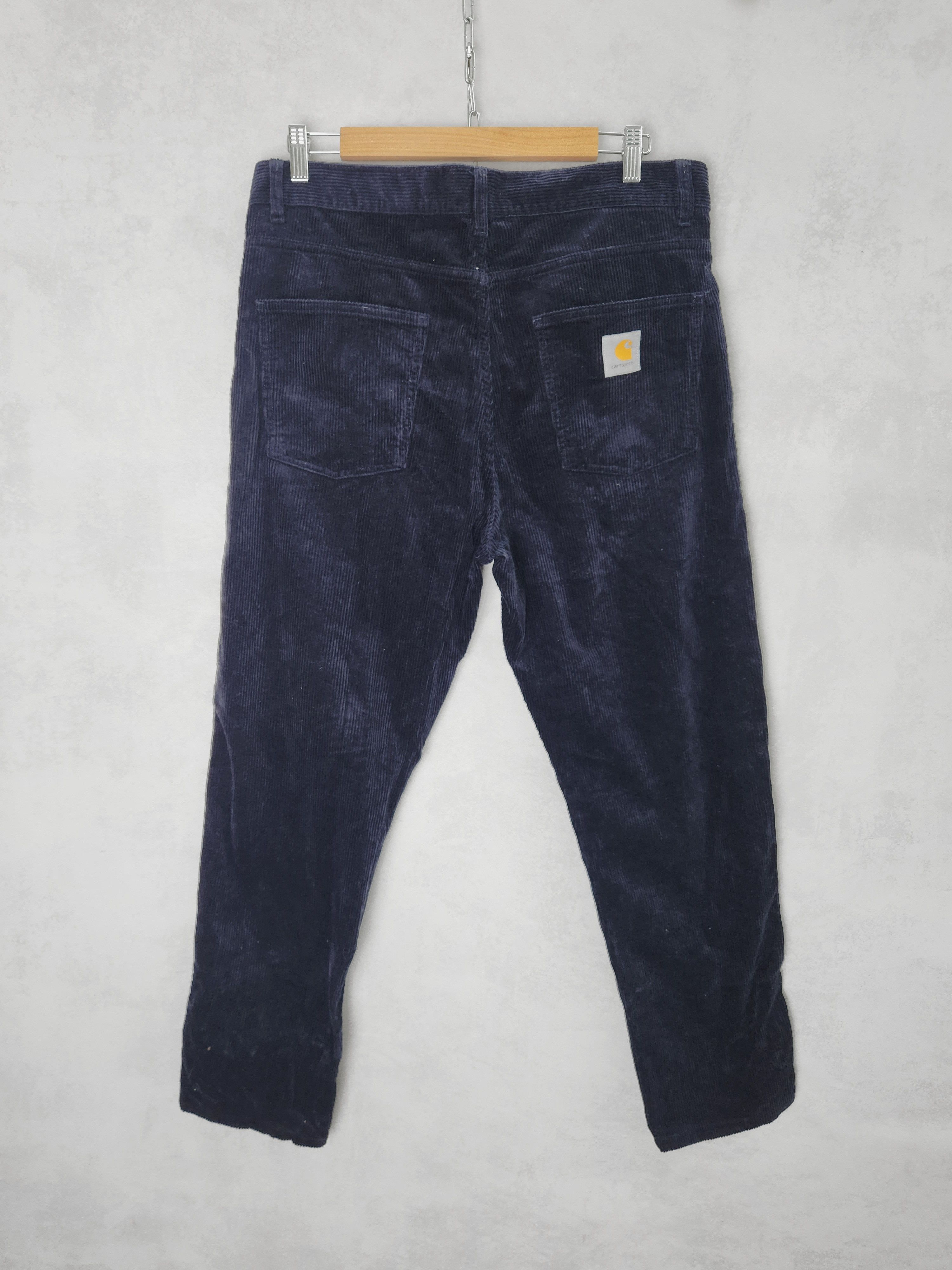 Carhartt Wip Carhartt newel pants navy straight size 34 Size US 34 / EU 50 - 6 Thumbnail