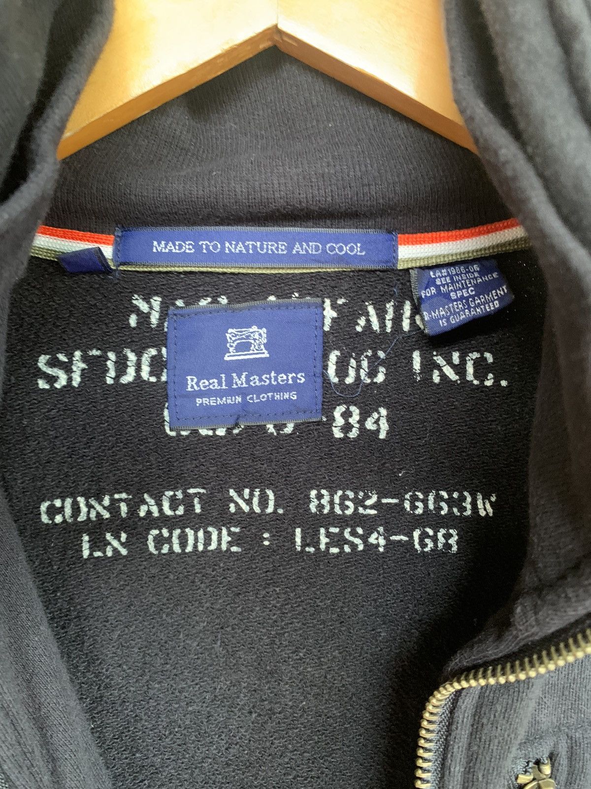 If Six Was Nine 💸BINDINGOFFER💸Japanese sweat jacket multi zipper lgb styled Size US S / EU 44-46 / 1 - 8 Thumbnail
