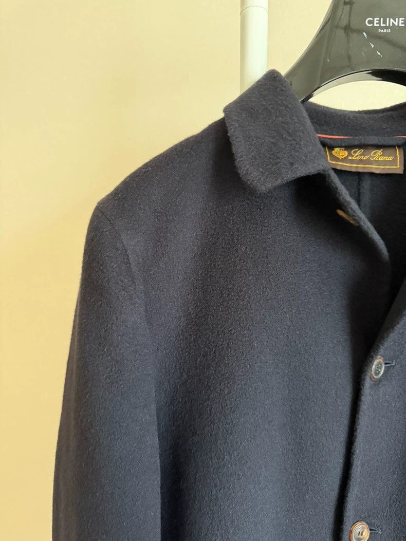 Loro Piana LORO PIANA Classic cashmere three-button coat Size XL / US 12-14 / IT 48-50 - 2 Thumbnail
