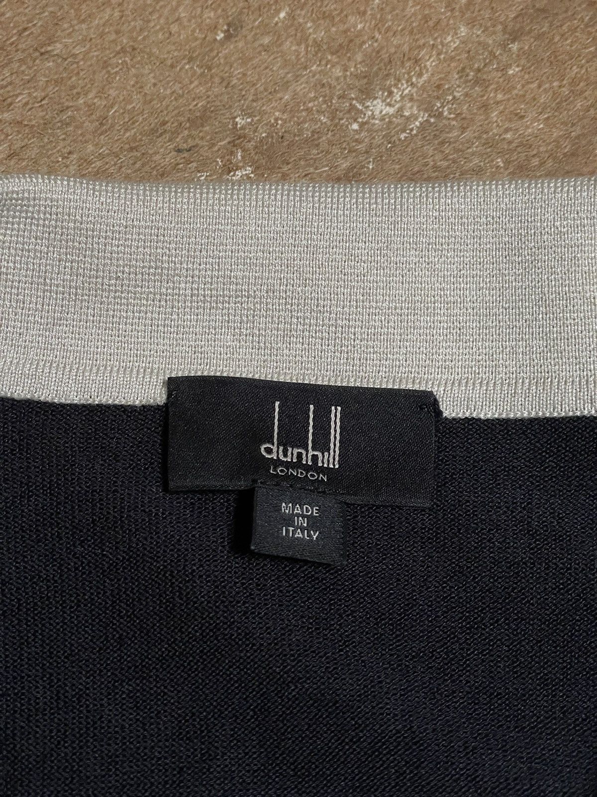 Alfred Dunhill Dunhill Knitted Polo Size US XL / EU 56 / 4 - 3 Thumbnail