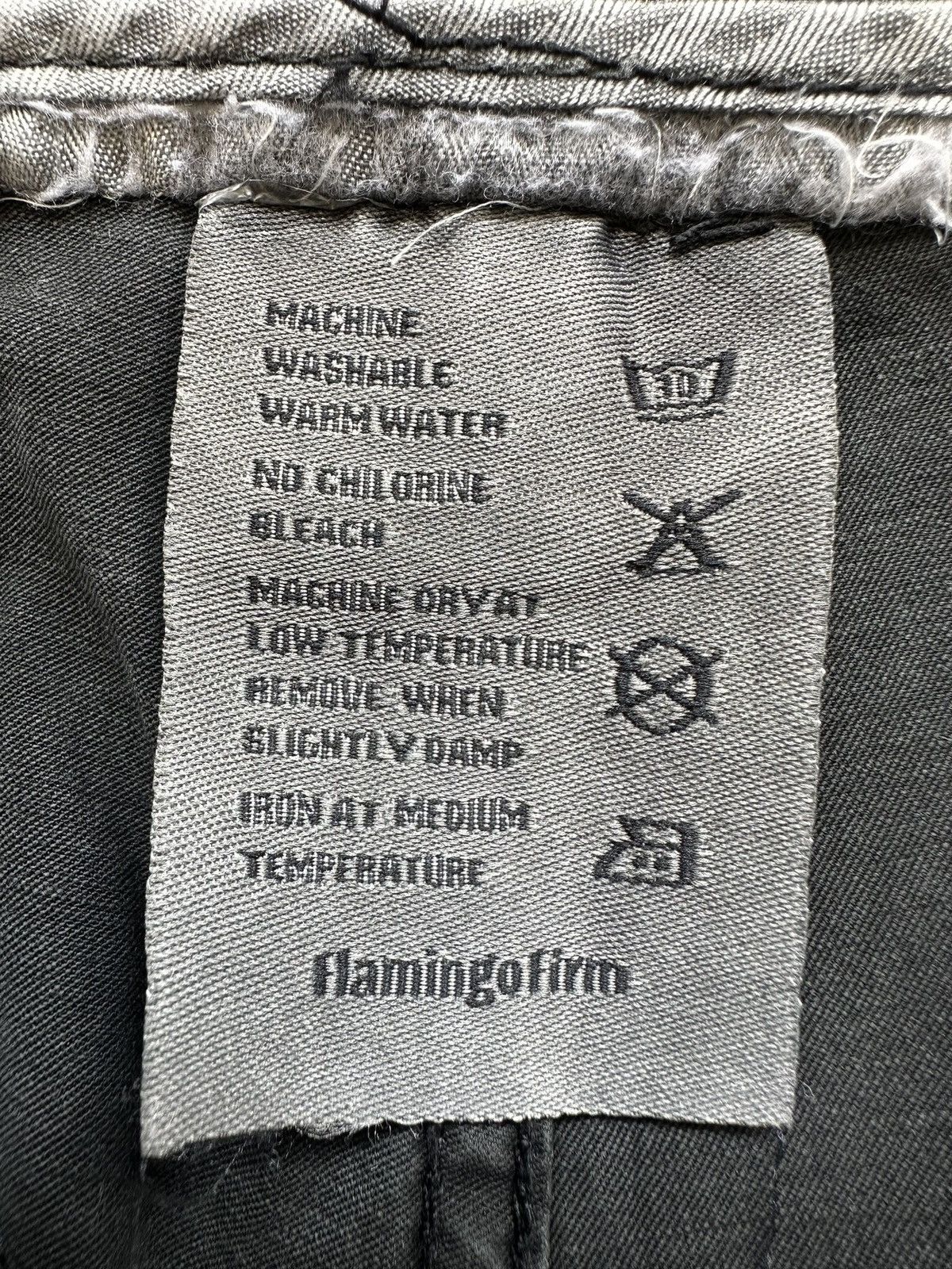 If Six Was Nine 00's Avant-garde Flamingo Firm flared cargo pant Size US 29 - 19 Thumbnail