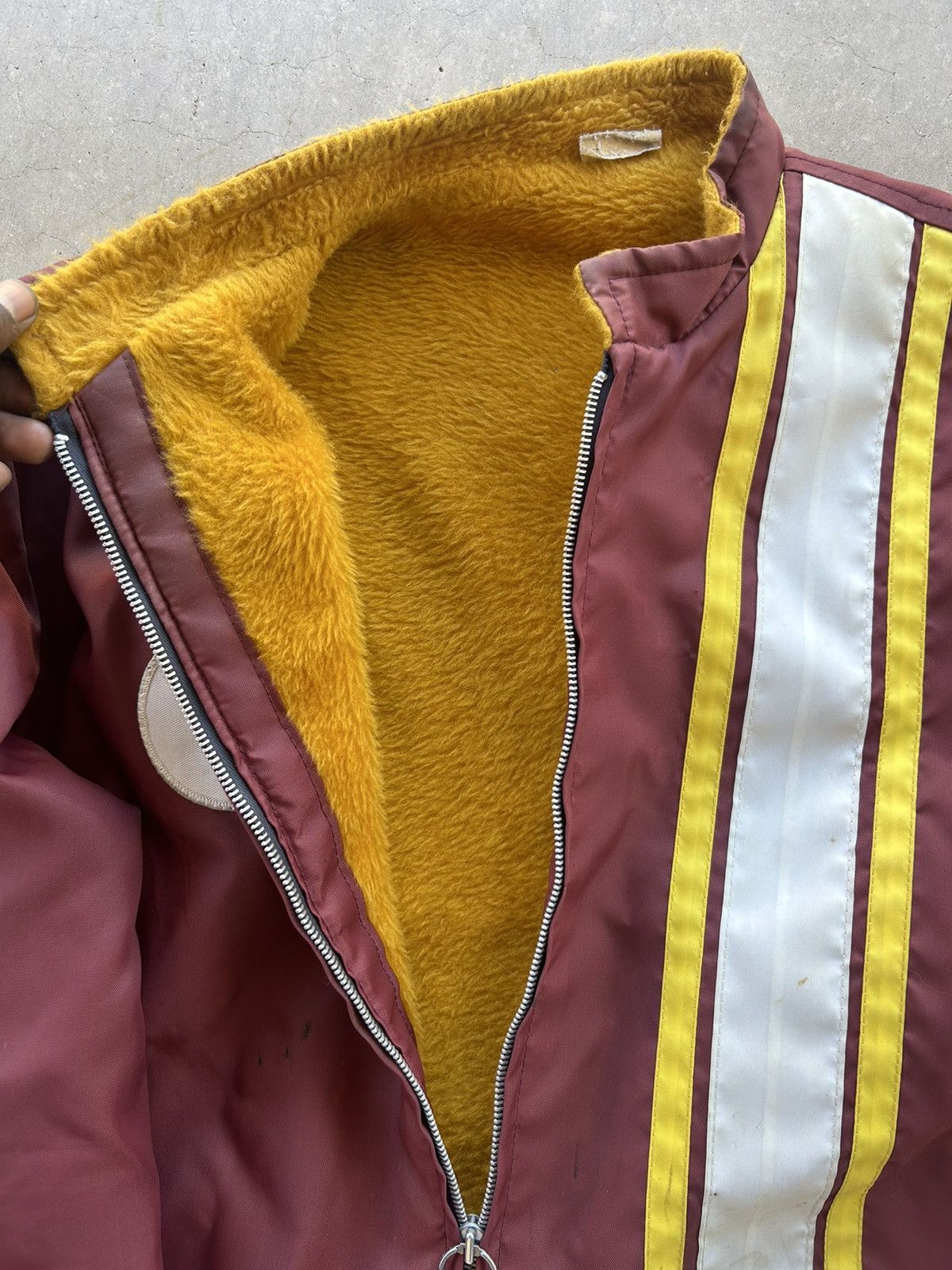Vintage Vintage 1970s Great Lakes Jacket Nylon Jacket Fleece Lined Size US L / EU 52-54 / 3 - 3 Thumbnail
