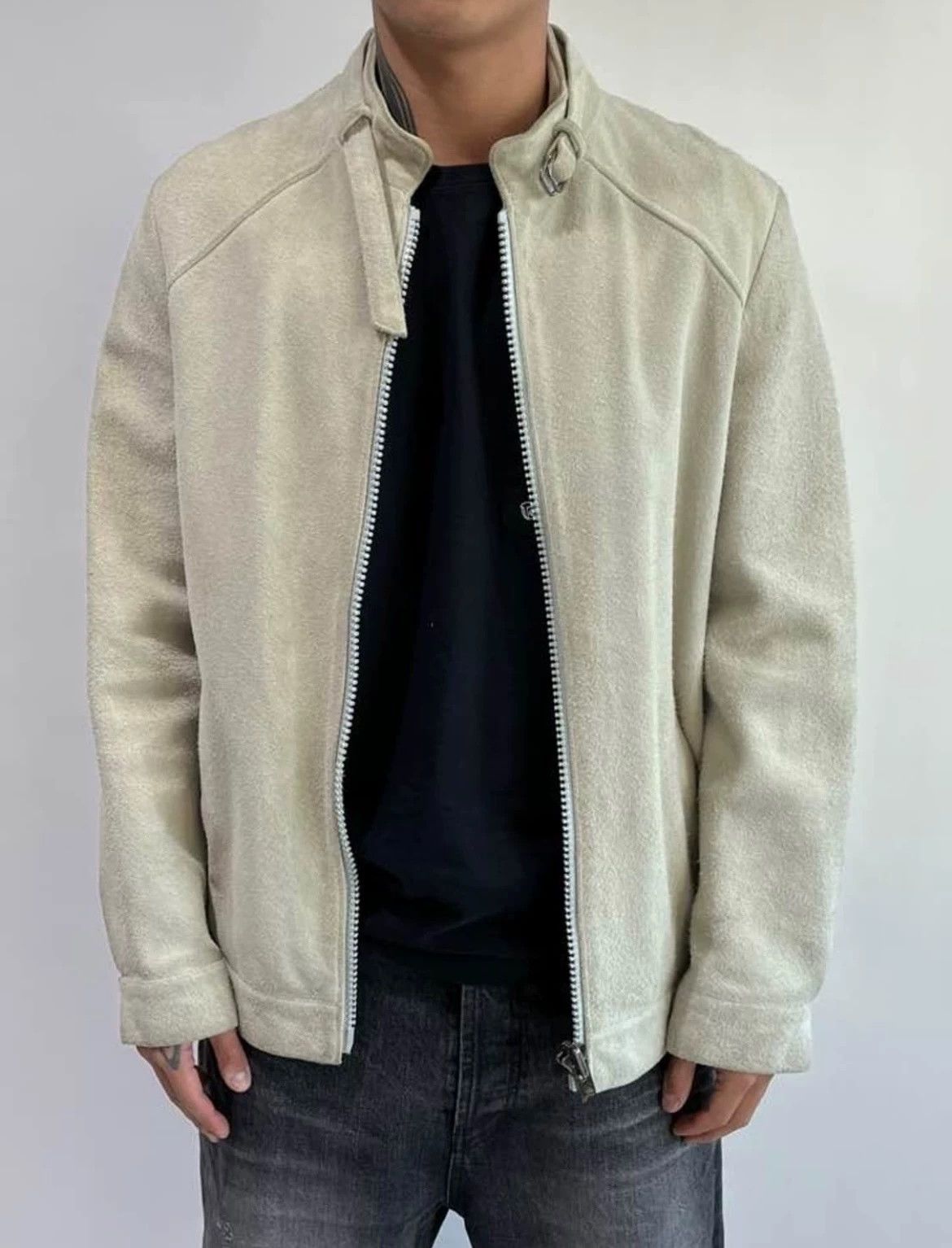 Maison Margiela Maison Martin Margiela 2000s Suede Jacket Rare Oversized Size US S / EU 44-46 / 1 - 2 Thumbnail