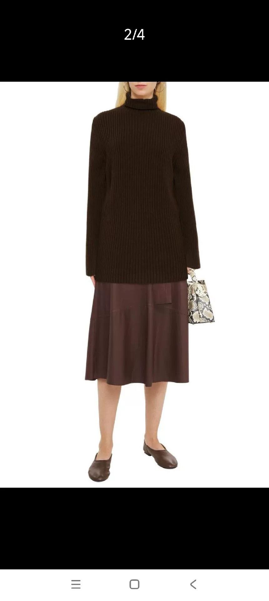 Ann Demeulemeester Ann Demeulemeester Women's M Turtleneck Sweater Size M / US 6-8 / IT 42-44 - 1 Thumbnail