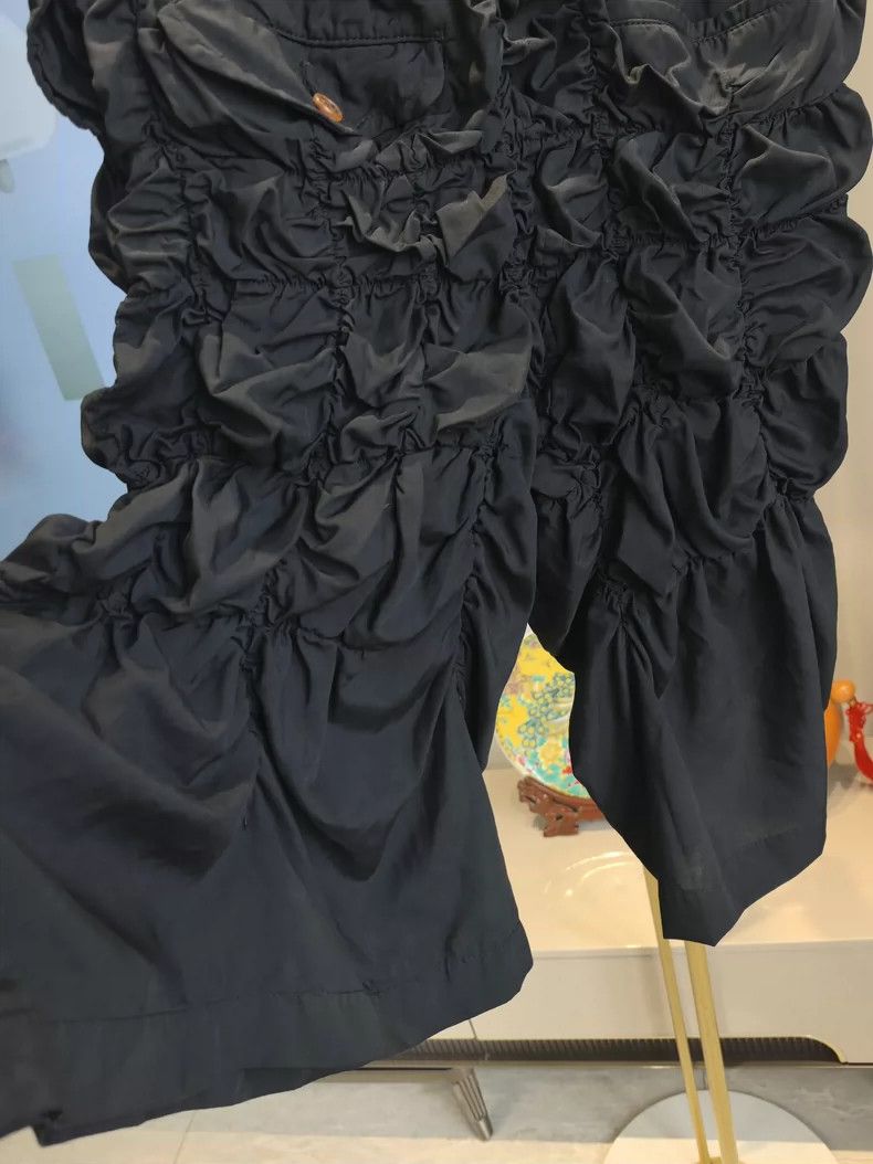Comme des Garcons Comme Des Garcons size S Black pleated shorts Size 24" / US 00 / IT 34 - 5 Thumbnail