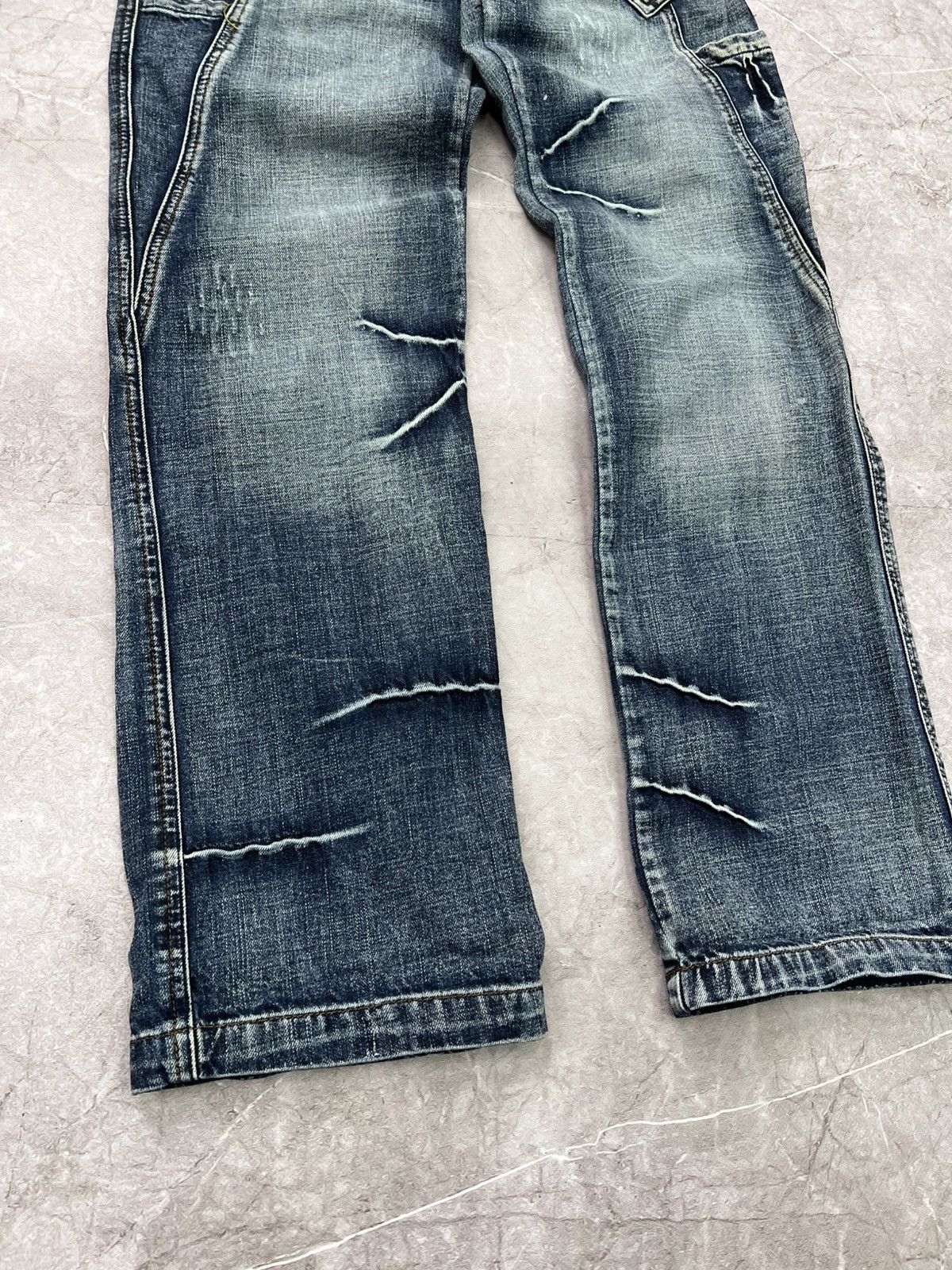 Christian Audigier × Ed Hardy × Vintage Vintage AVANT GARDE Christian Audigier WASHED Style Pants Size US 30 / EU 46 - 2 Thumbnail